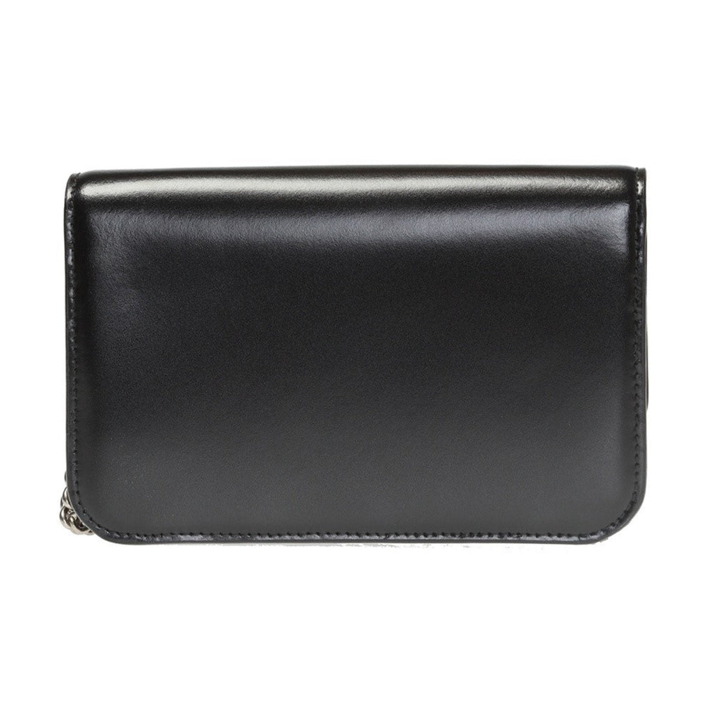 Balenciaga Wallet Bag: Black Bag & Chain Wallet Bag in Calfskin