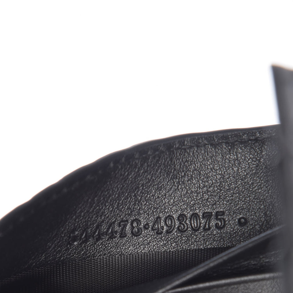 Gucci Unisex GG Black Money Clip Wallet - Stylish Elegance