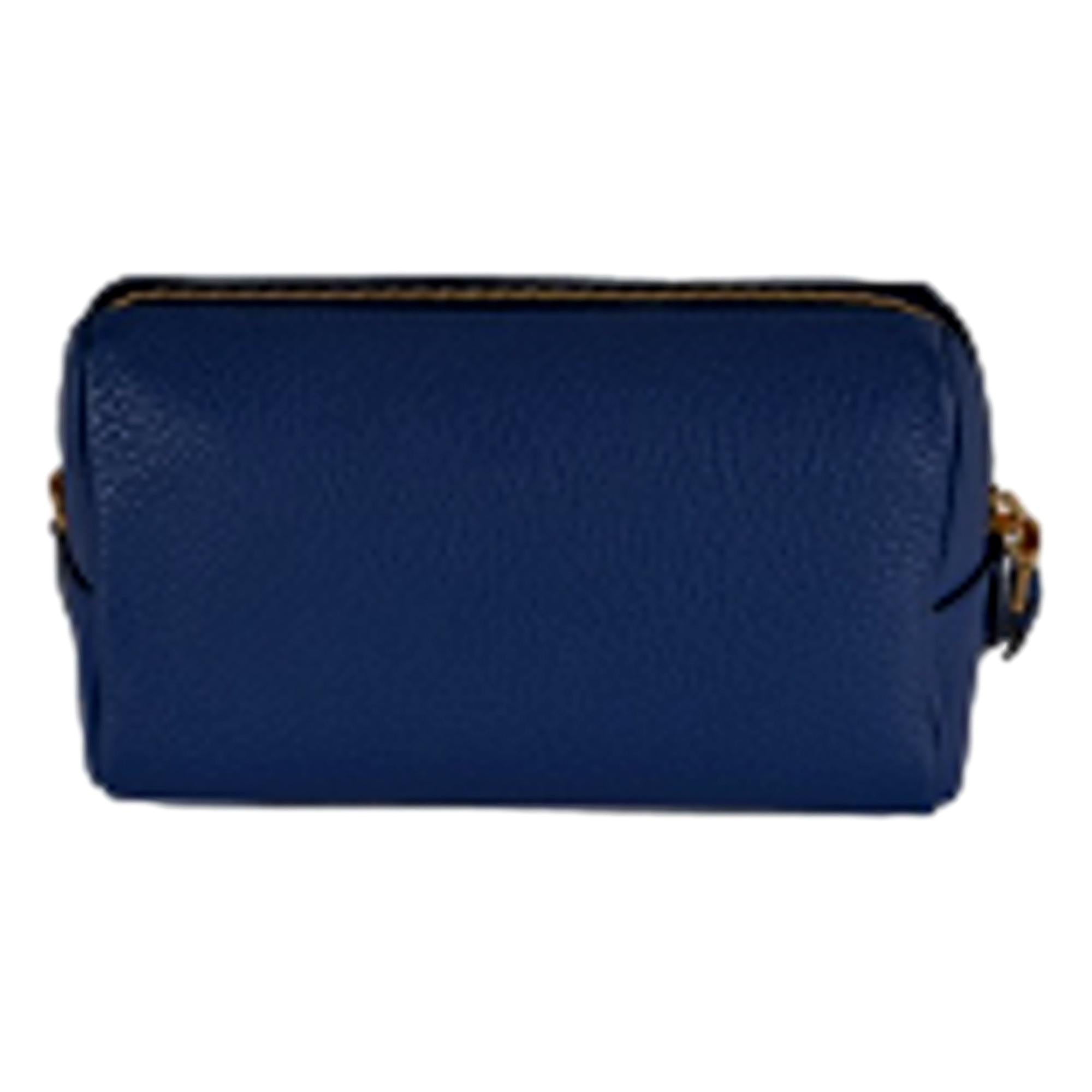 Chic Prada Navy Vanity Case: Elegance in Compact Design