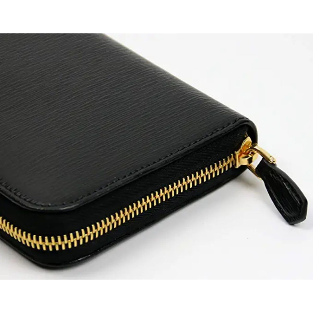 Elegant Prada Leather Wallet with Ample Space & Security