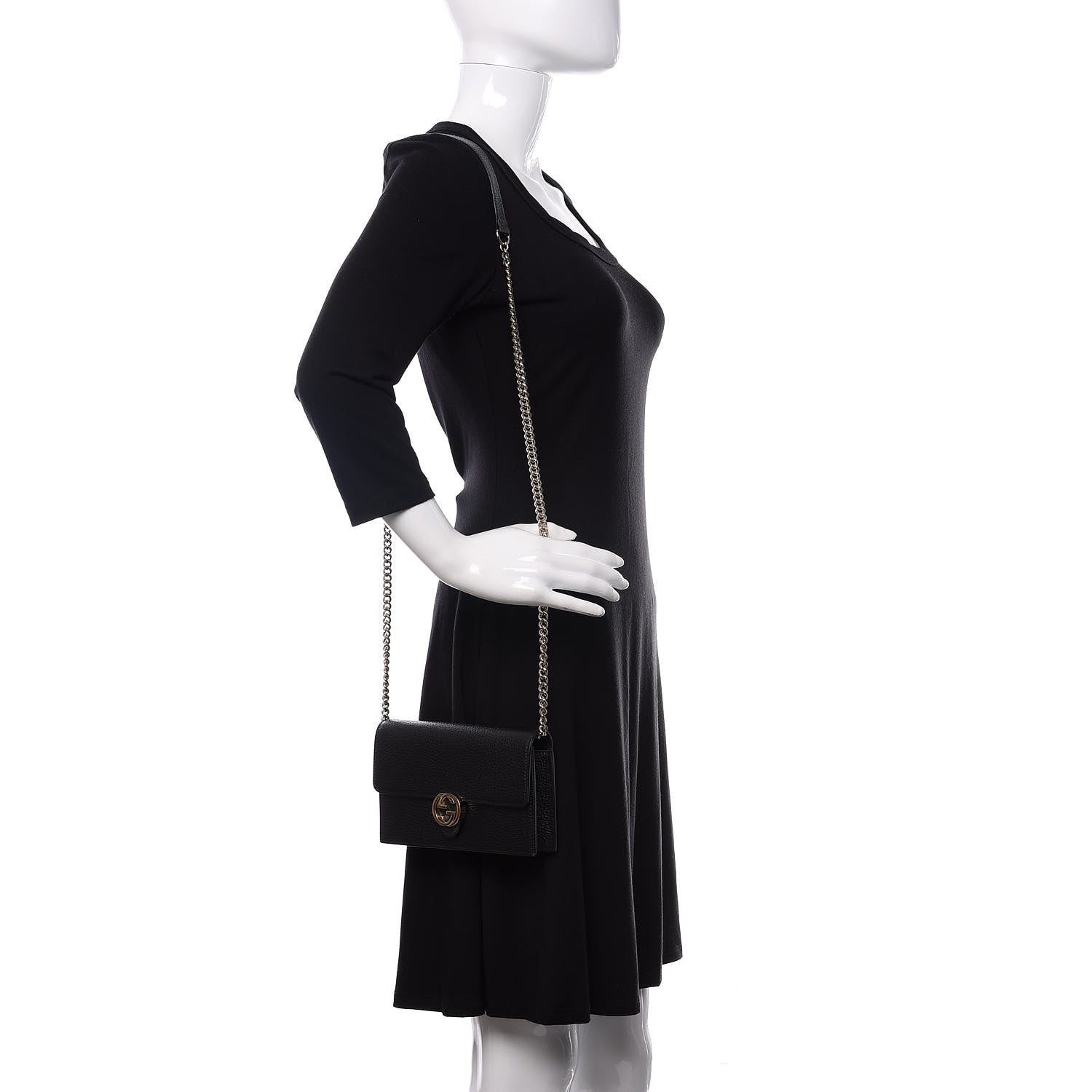 Gucci Marmont Black Calfskin Leather Bag - Luxury & Elegance Redefined