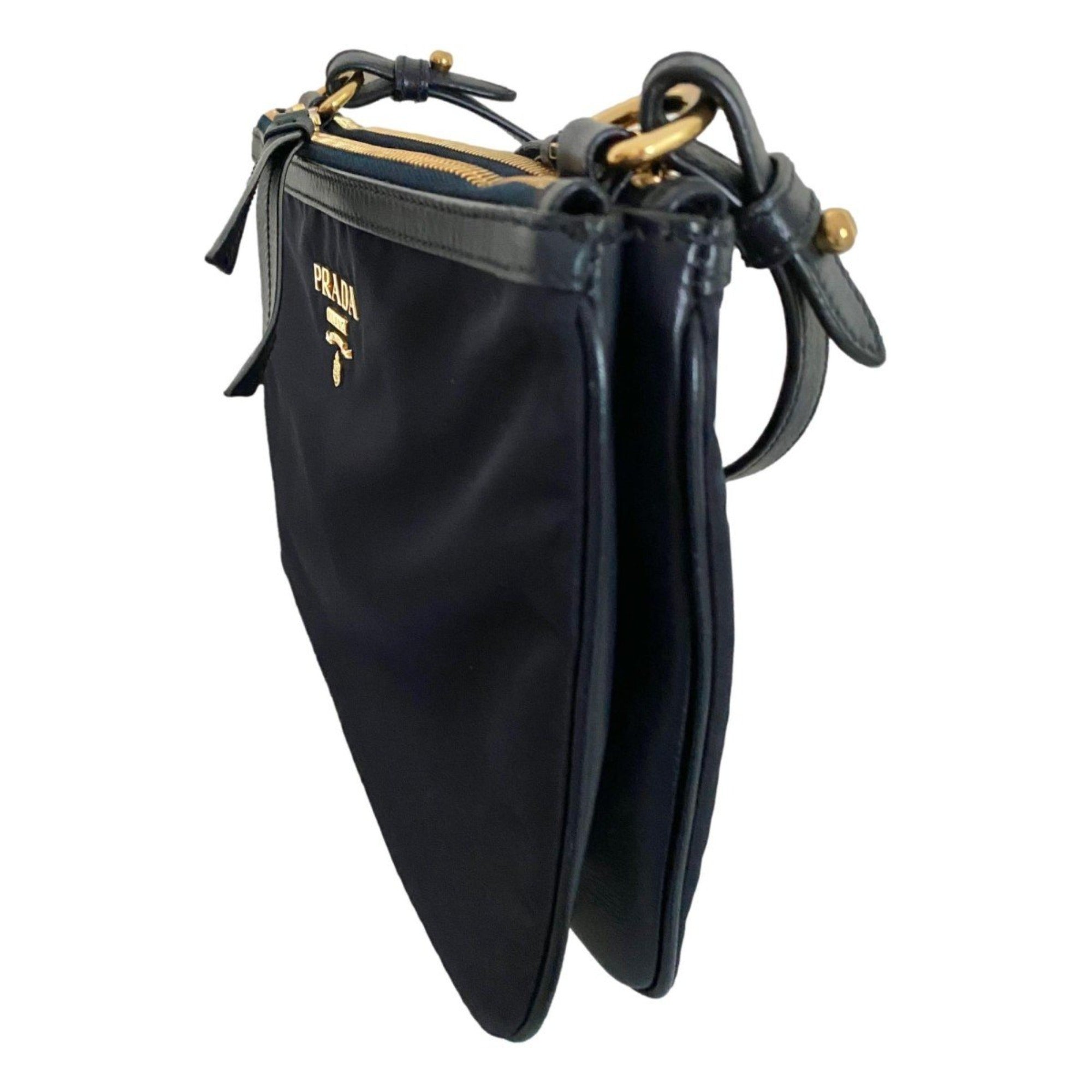 Prada Tessuto Nylon Blue Cross Body Bag – Luxury Meets Functionality