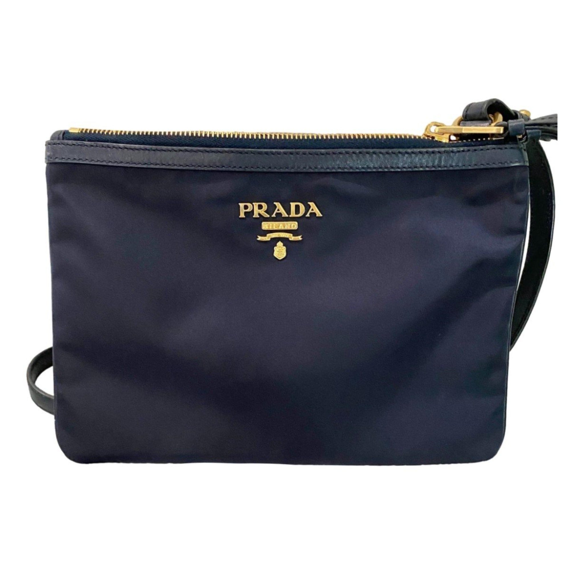 Prada Tessuto Nylon Blue Cross Body Bag – Luxury Meets Functionality