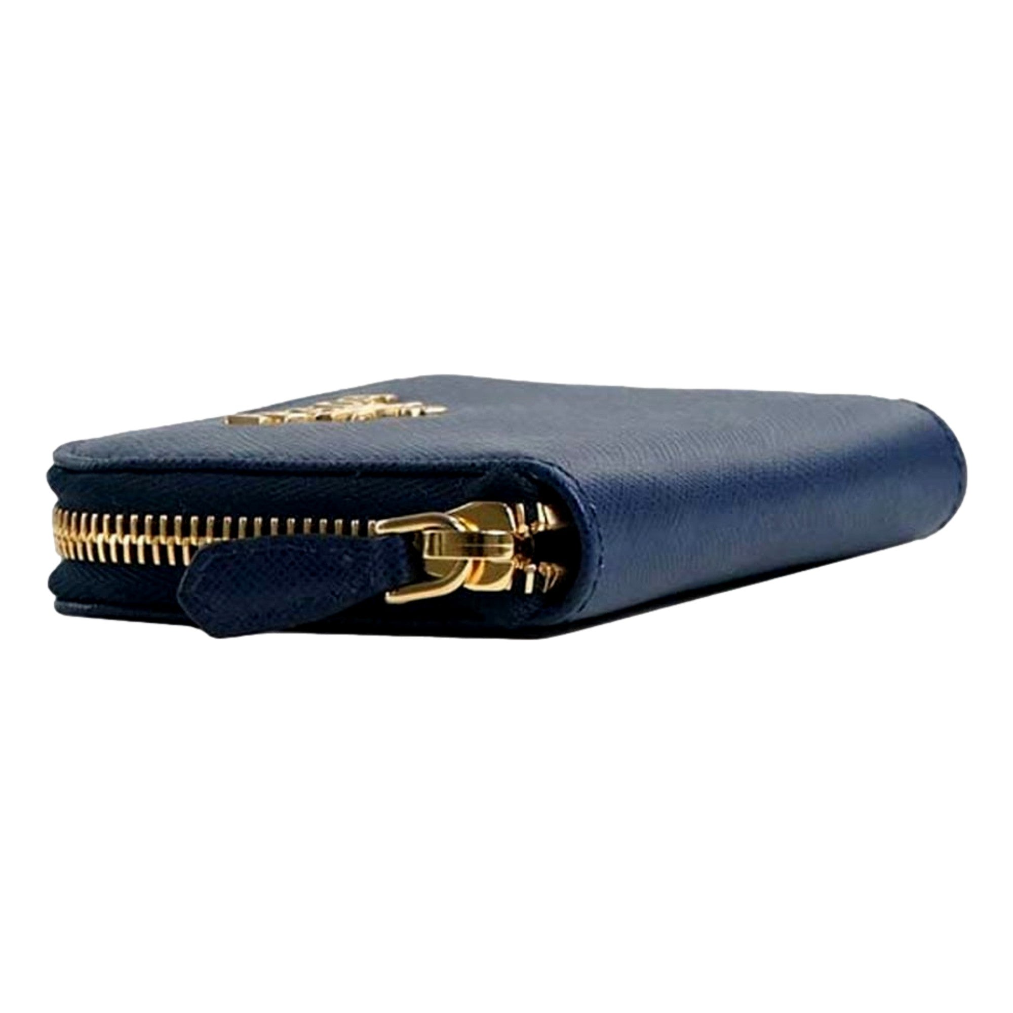 Prada Women's Wallet: Elegant Zippy Coin Purse in Saffiano Leather