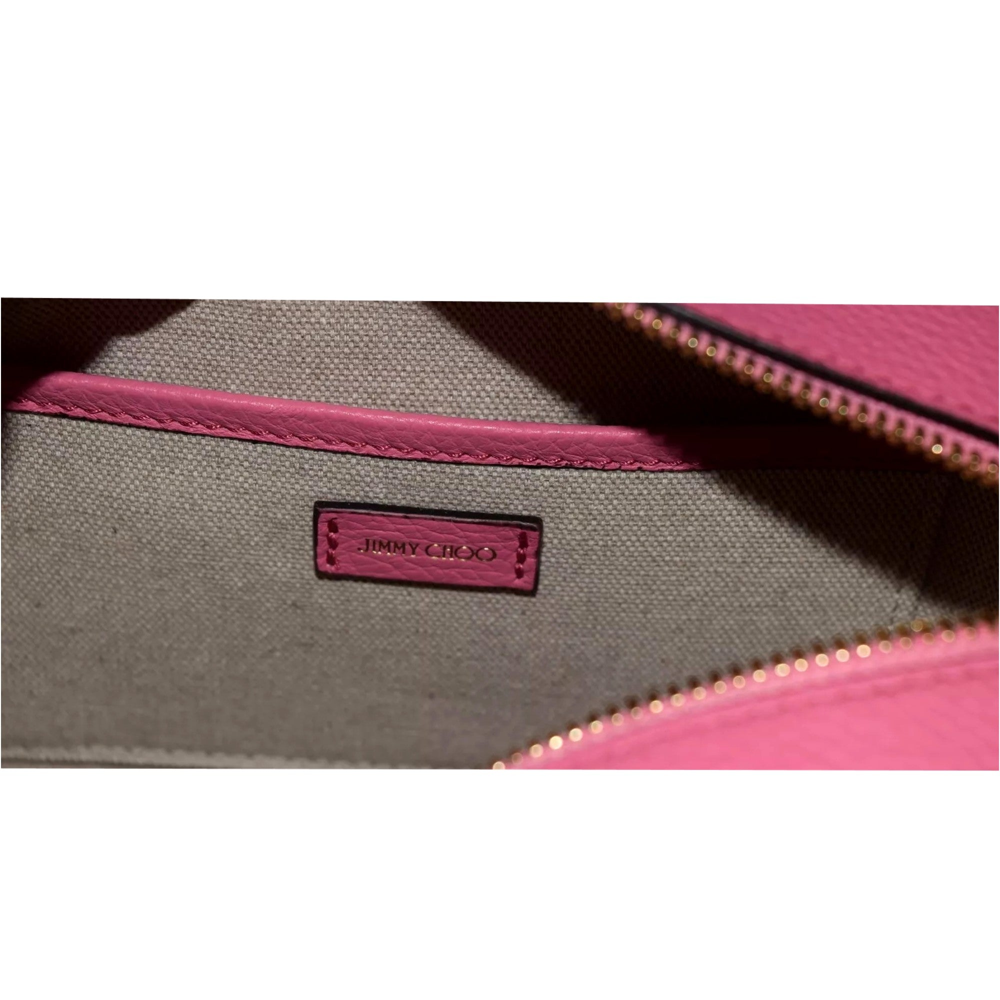 Pink Crossbody Leather Bag | Jimmy Choo Elegant Camera Bag