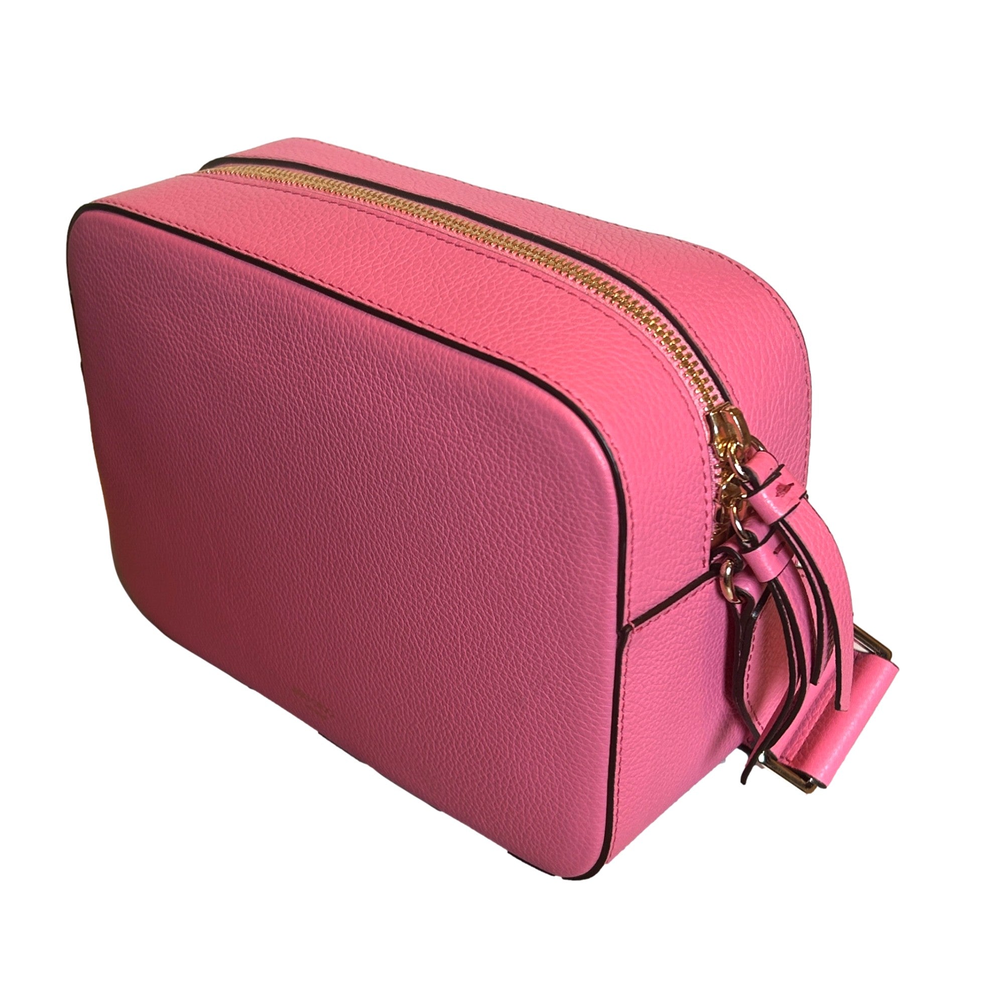 Pink Crossbody Leather Bag | Jimmy Choo Elegant Camera Bag
