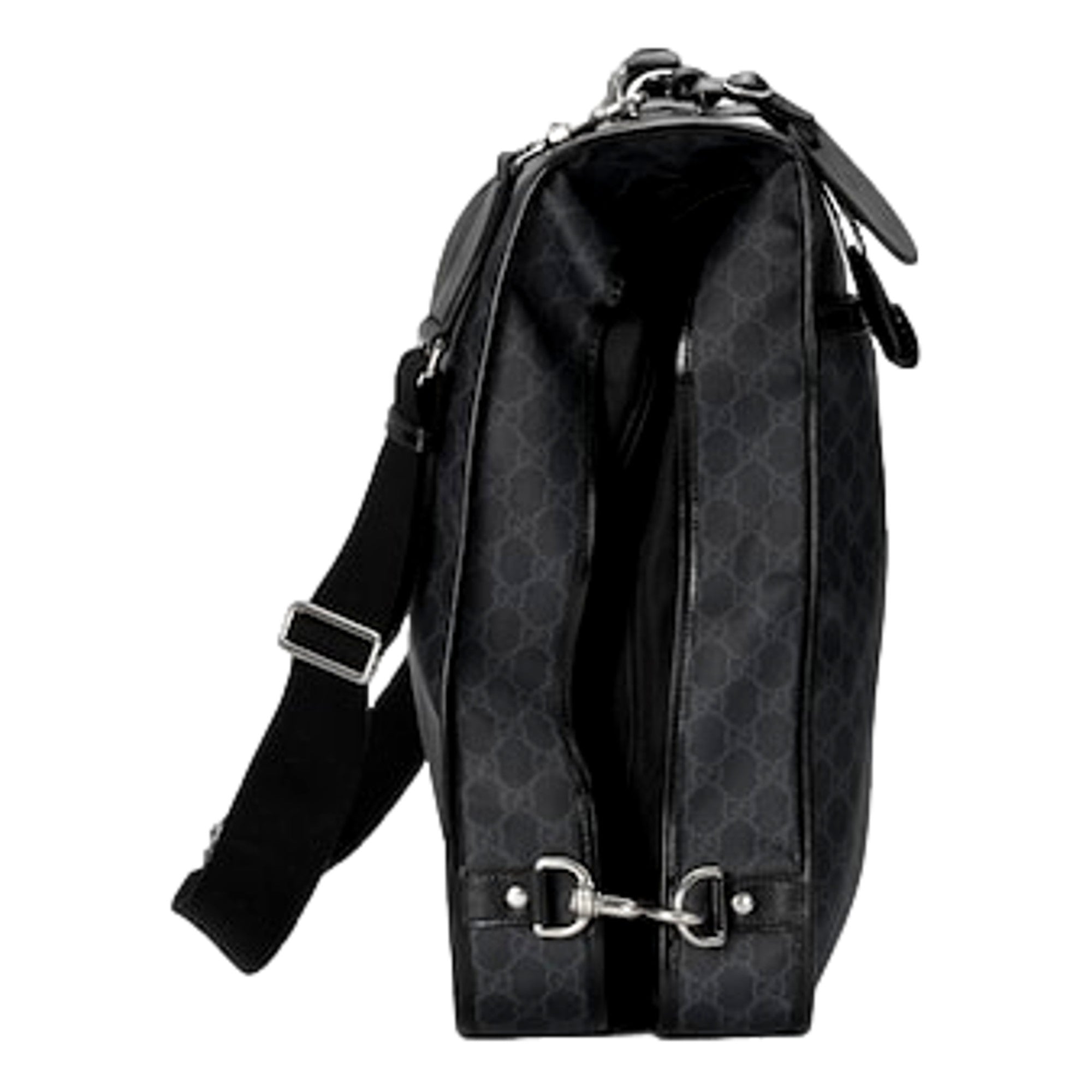 Gucci Supreme GG Black Garment Bag - Luxury Travel Holdall