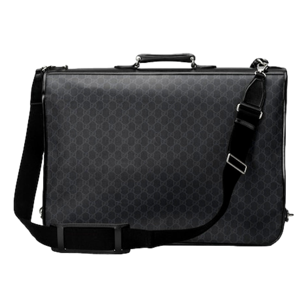 Gucci Supreme GG Black Garment Bag - Luxury Travel Holdall