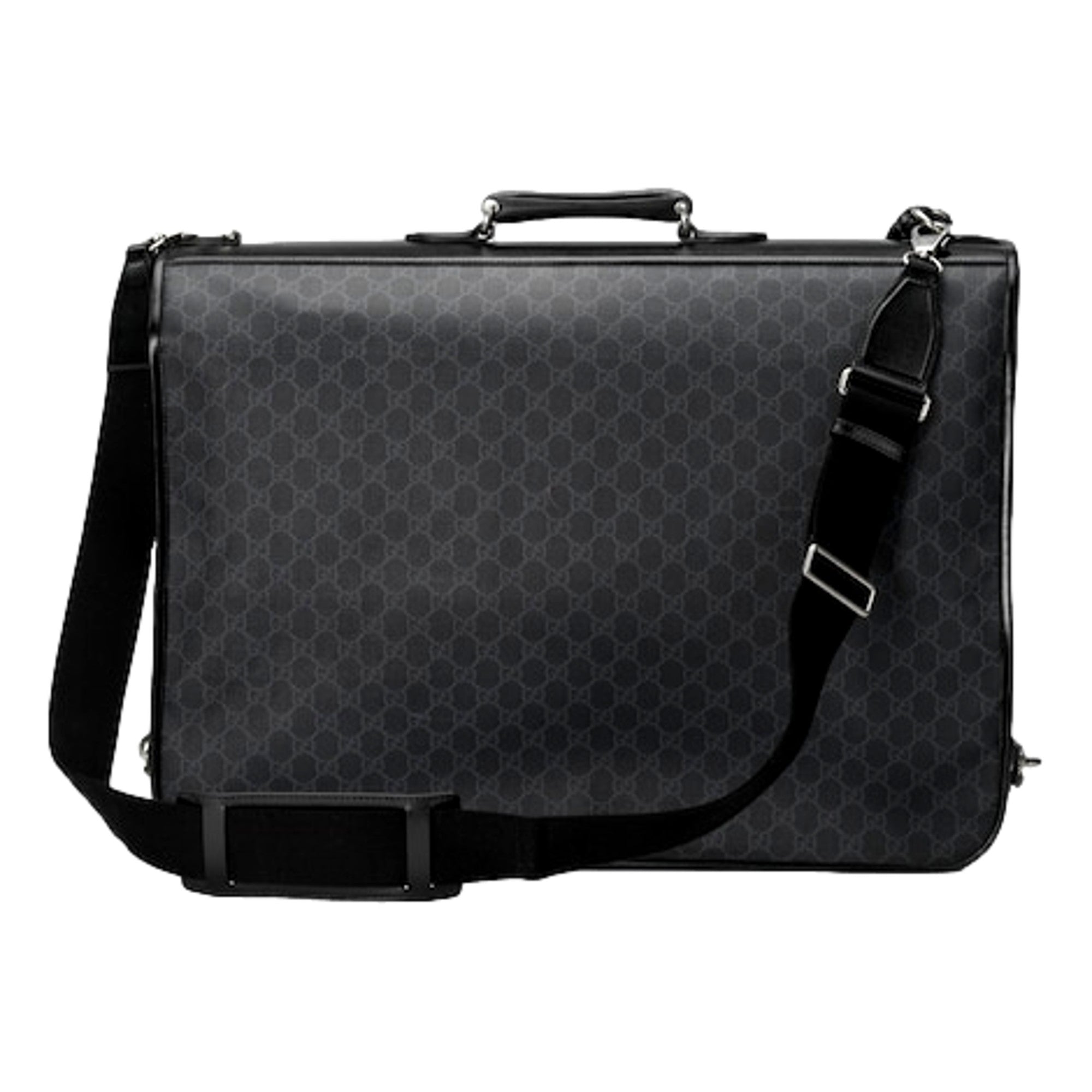Gucci Supreme GG Black Garment Bag - Luxury Travel Holdall