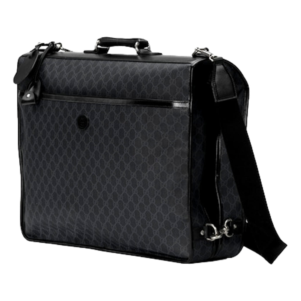 Gucci Supreme GG Black Garment Bag - Luxury Travel Holdall