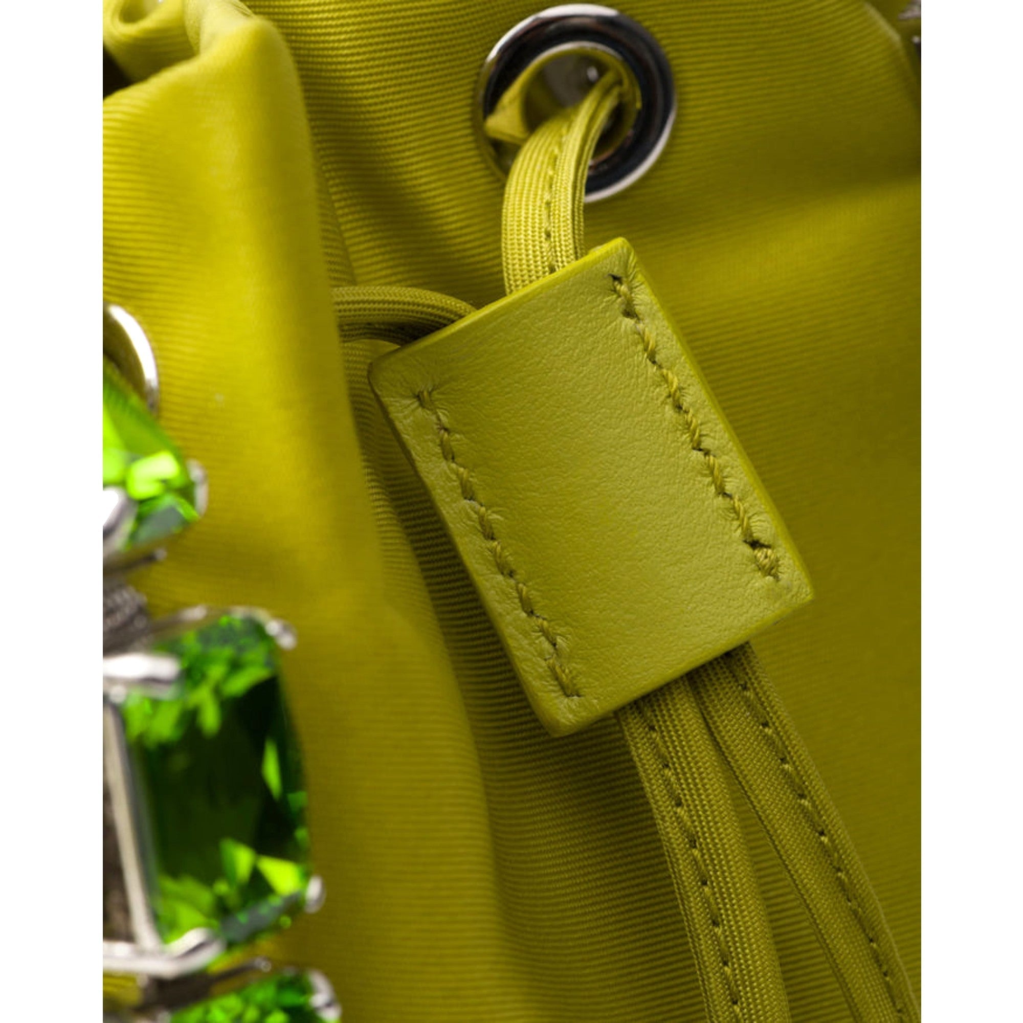 Eco Chic Bucket Bag by Prada | Shop Bags with Crystal Handle