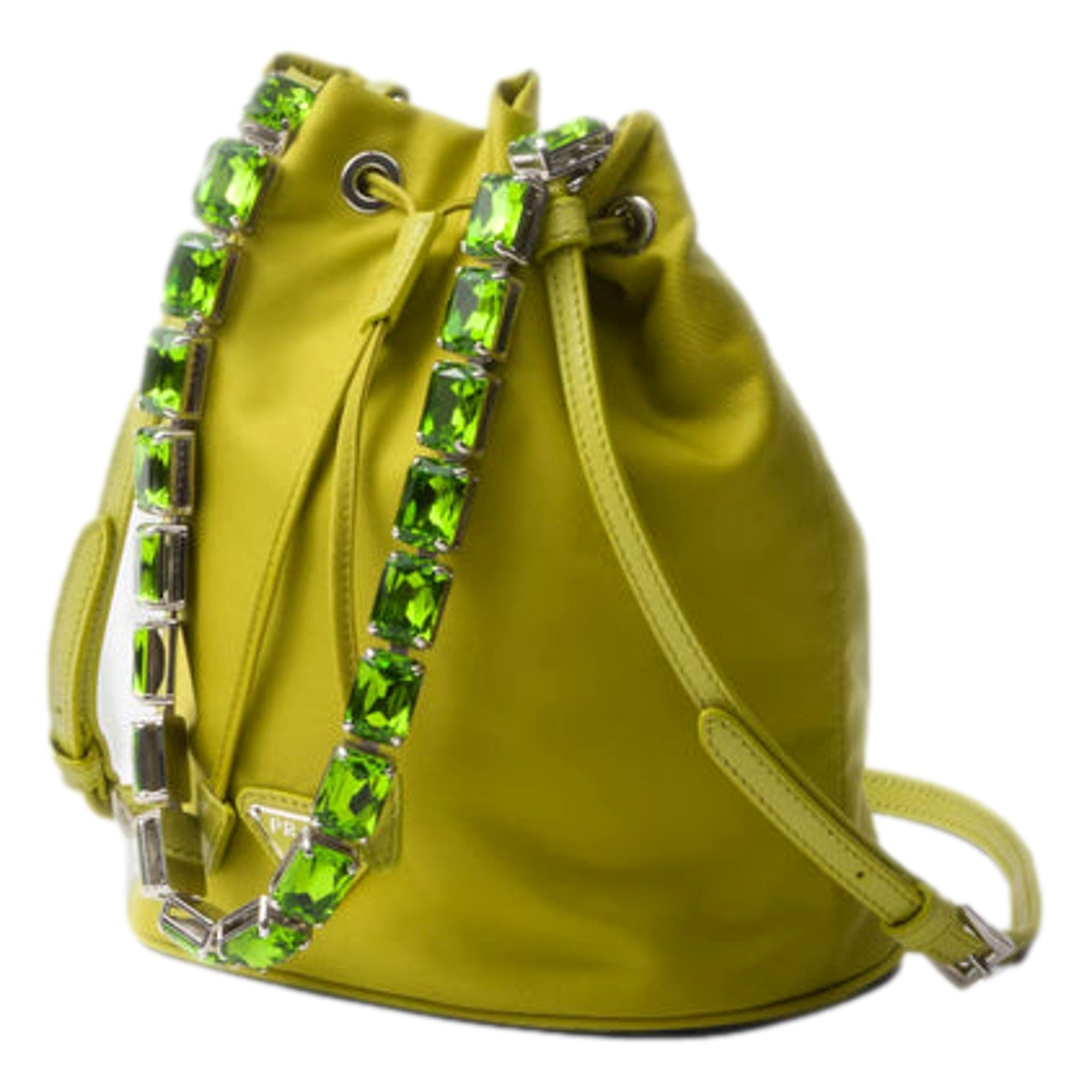 Eco Chic Bucket Bag by Prada | Shop Bags with Crystal Handle