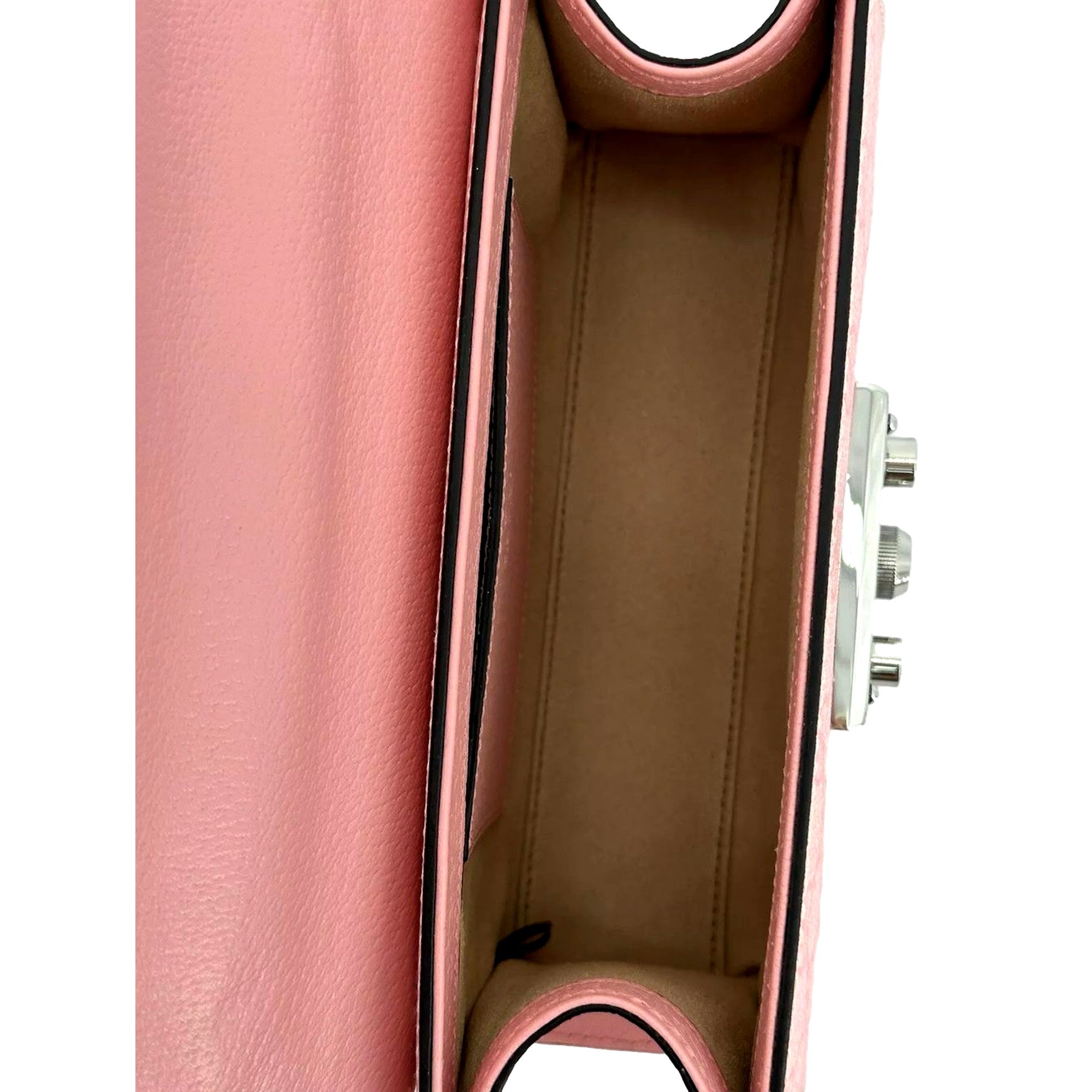 Gucci Pink GG Supreme Padlock Handbag - Luxury Meets Versatility
