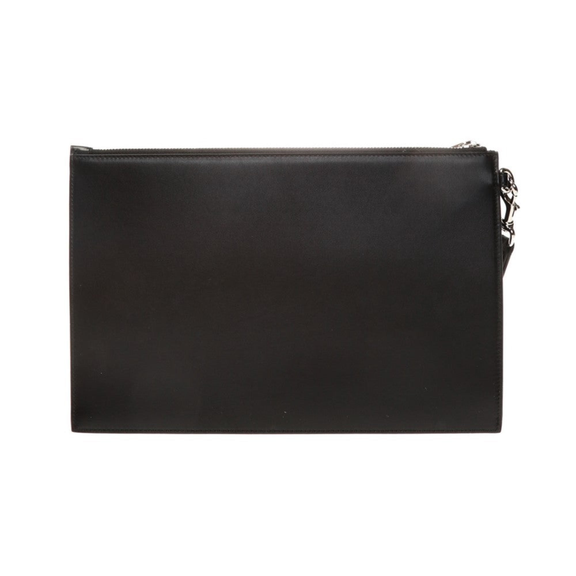 Gucci Blade Black Leather Wristlet - Elegant & Functional Clutch Bag