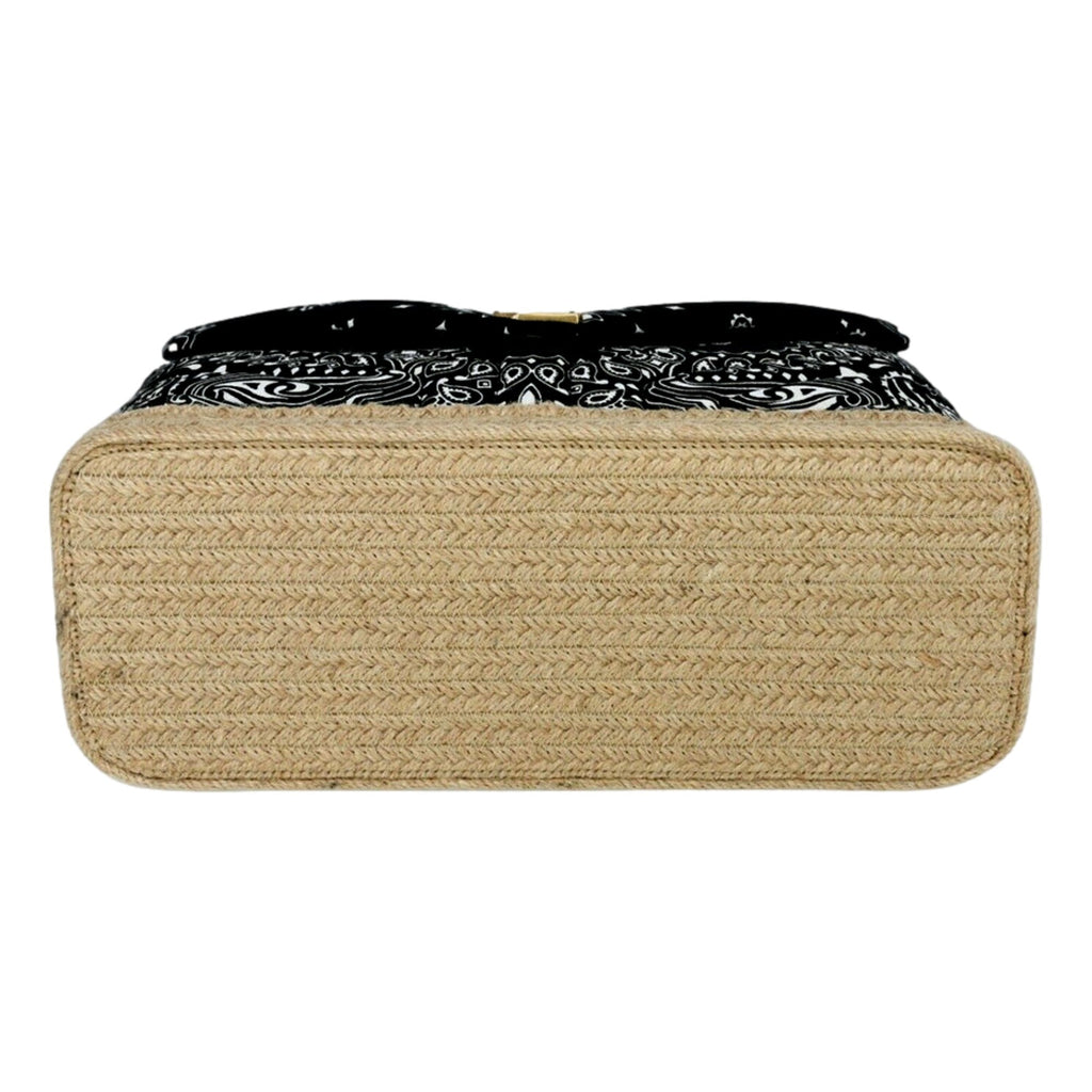 Saint Laurent Loulou Quilted Cross Body Bag - Chic Paisley Design