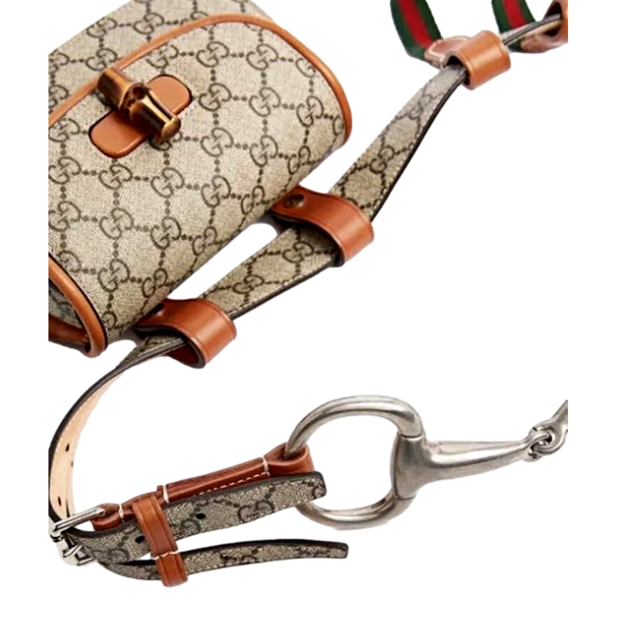 Gucci GG Supreme Bamboo 1947 Mini Belt Bag - Elegant & Functional