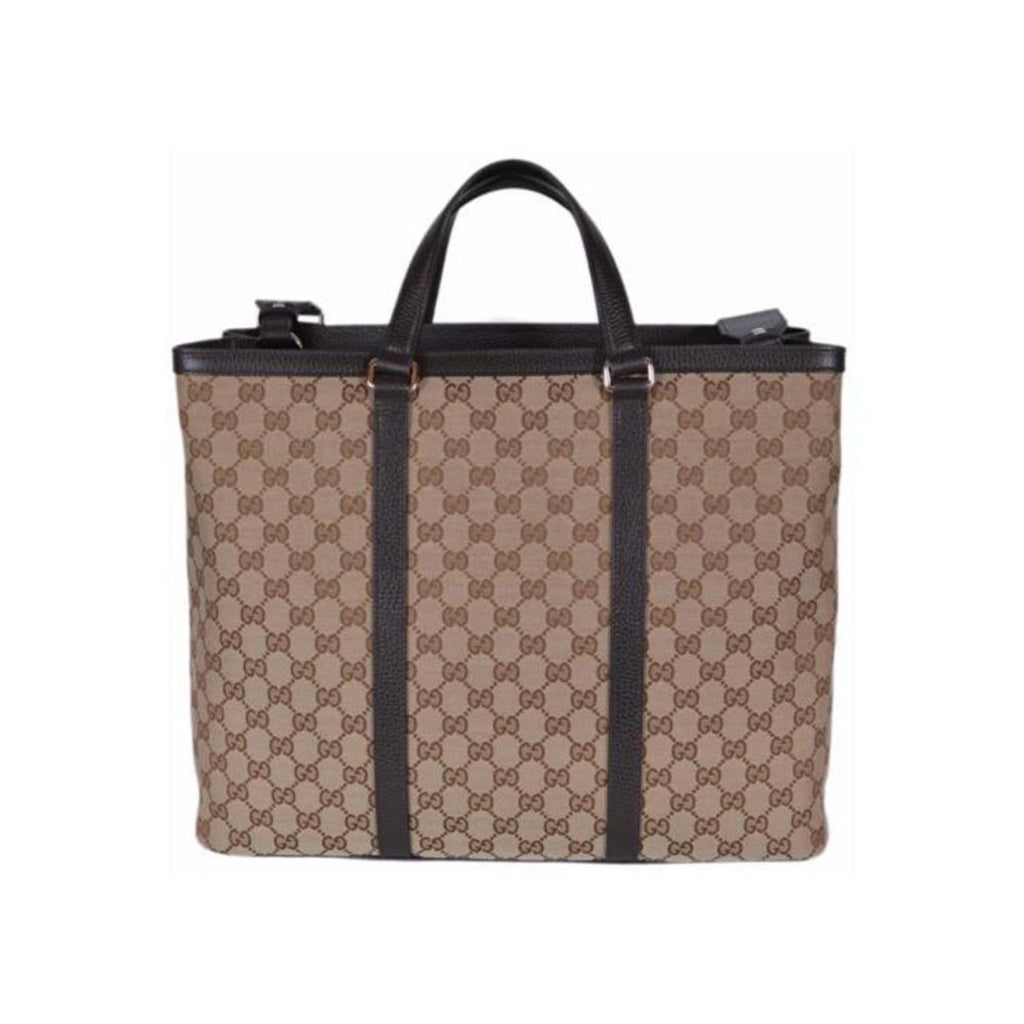 Gucci Unisex Brown GG Tote Handbag - Iconic Style & Functionality