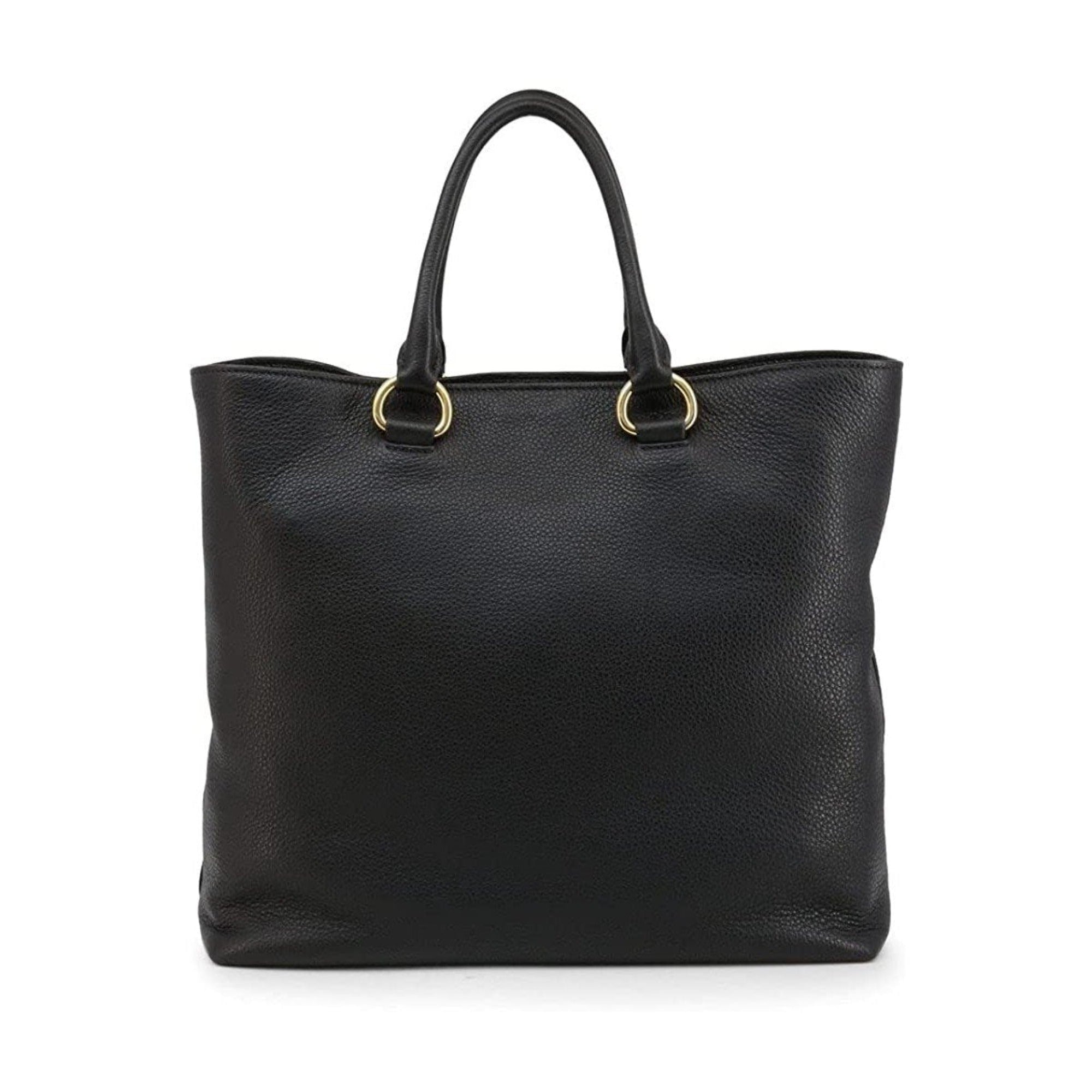 Prada Black Vitello Phenix Tote: Luxury, Style & Practicality