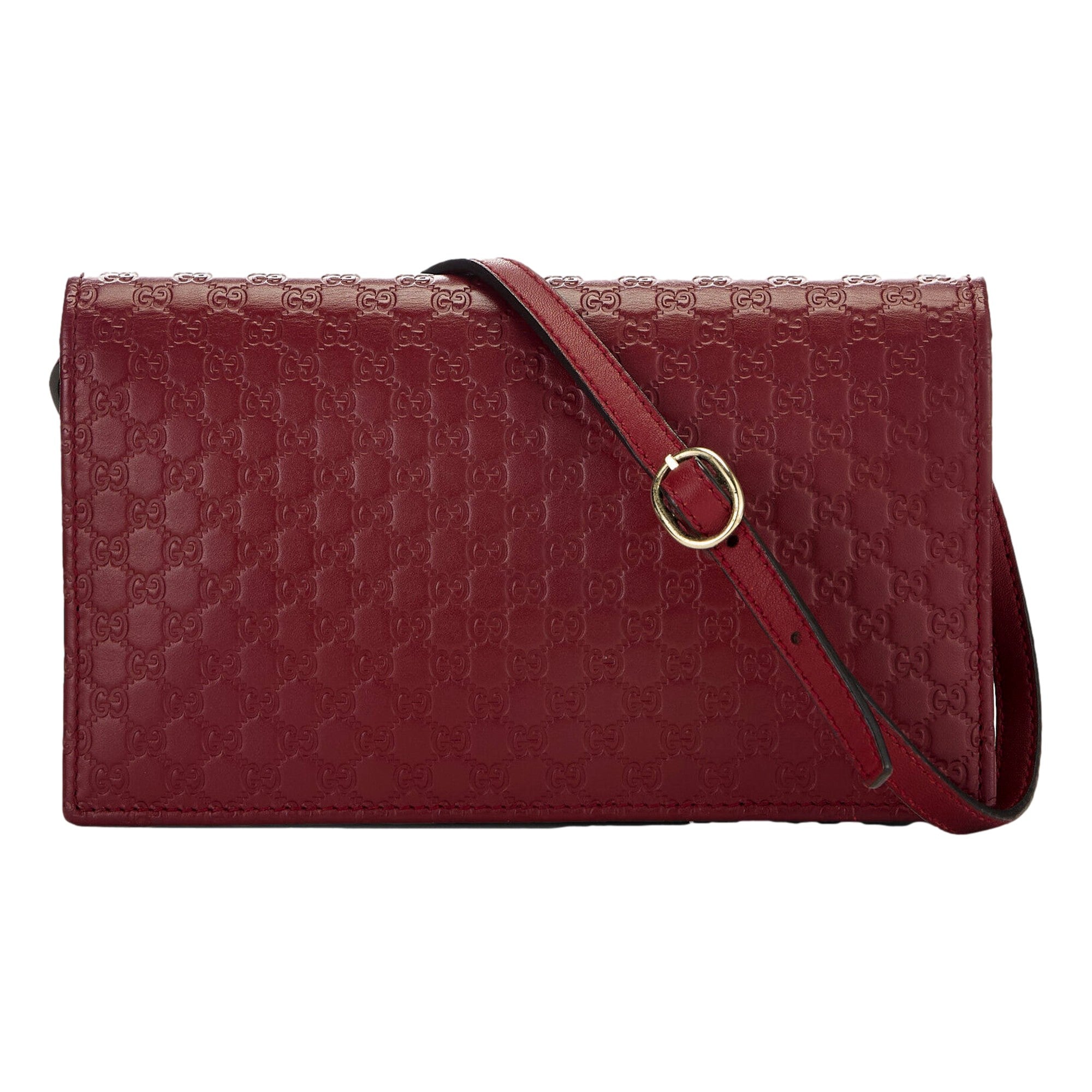 Gucci Women's Wallet - Burgundy Crossbody Handbag - Shop Now