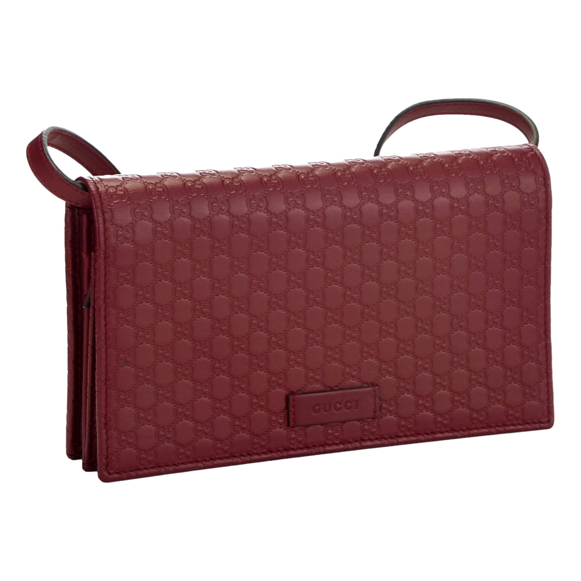 Gucci Women's Wallet - Burgundy Crossbody Handbag - Shop Now