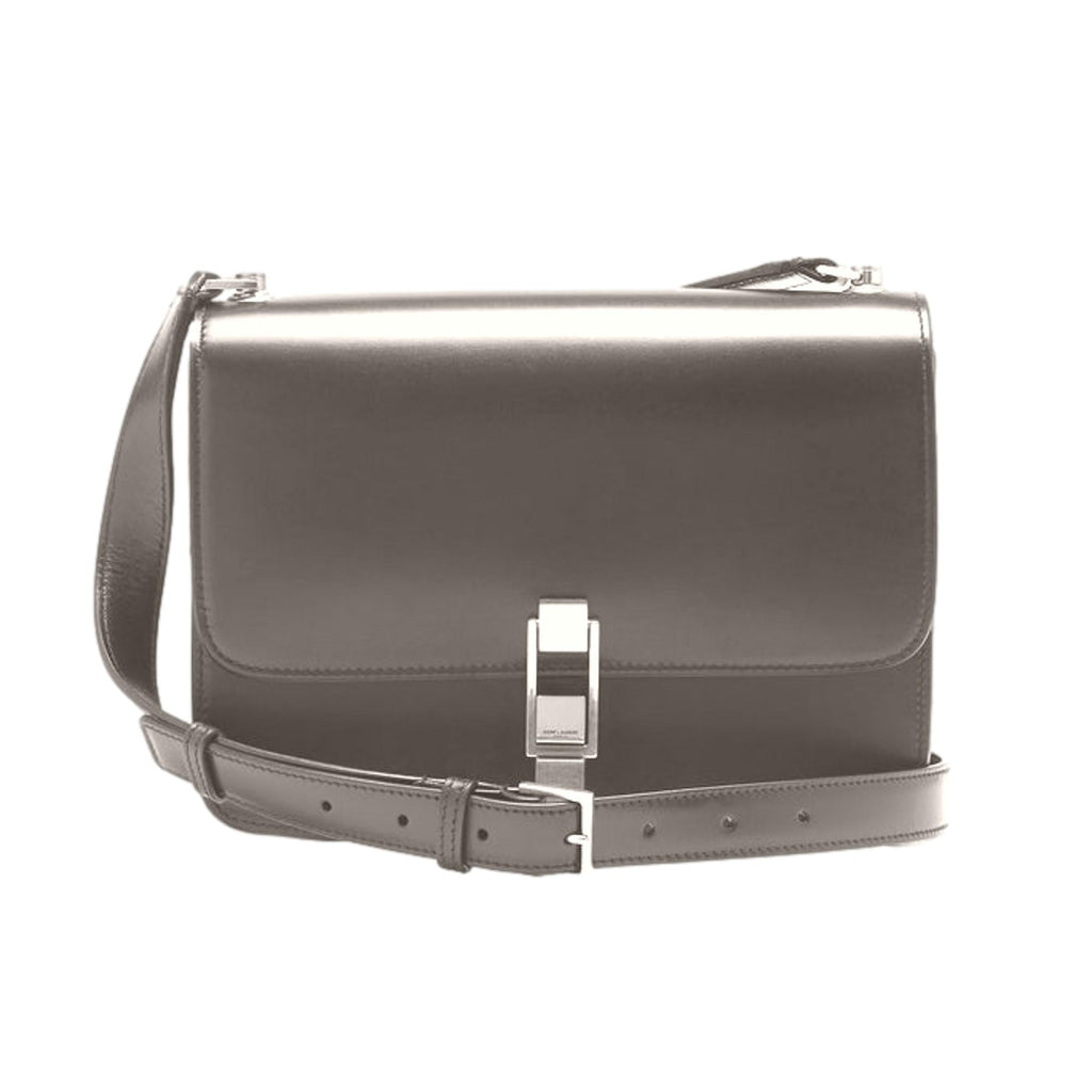 Saint Laurent Taupe Calf Leather Shoulder Bag - Chic & Functional
