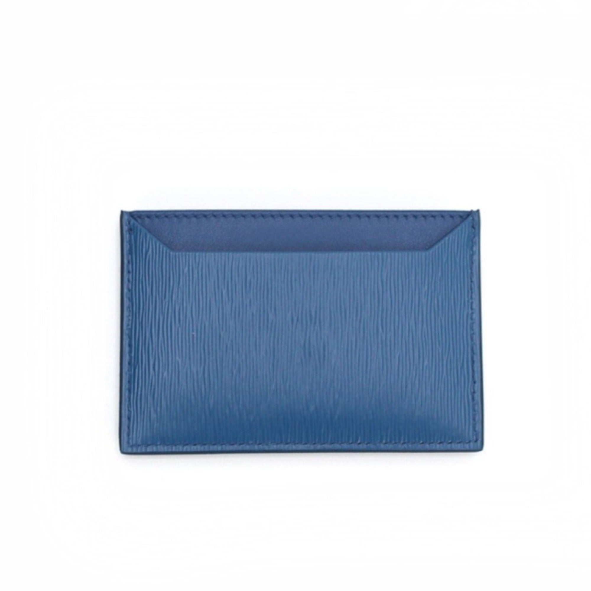 Prada Vitello Move Cobalt Blue Leather Card Case – Sleek & Stylish