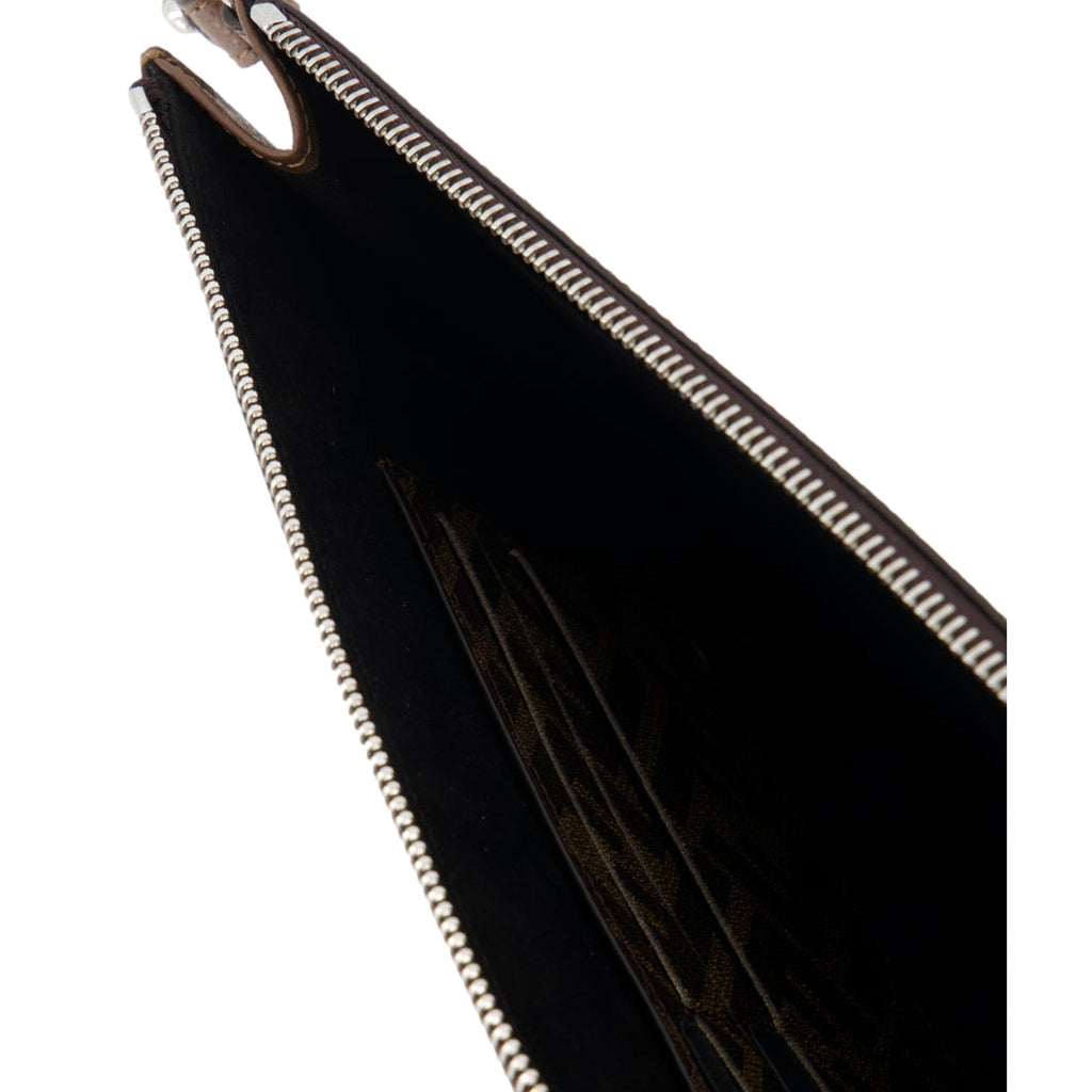 Fendi Zucca Print Wristlet: Stylish, Spacious & Iconic Accessory