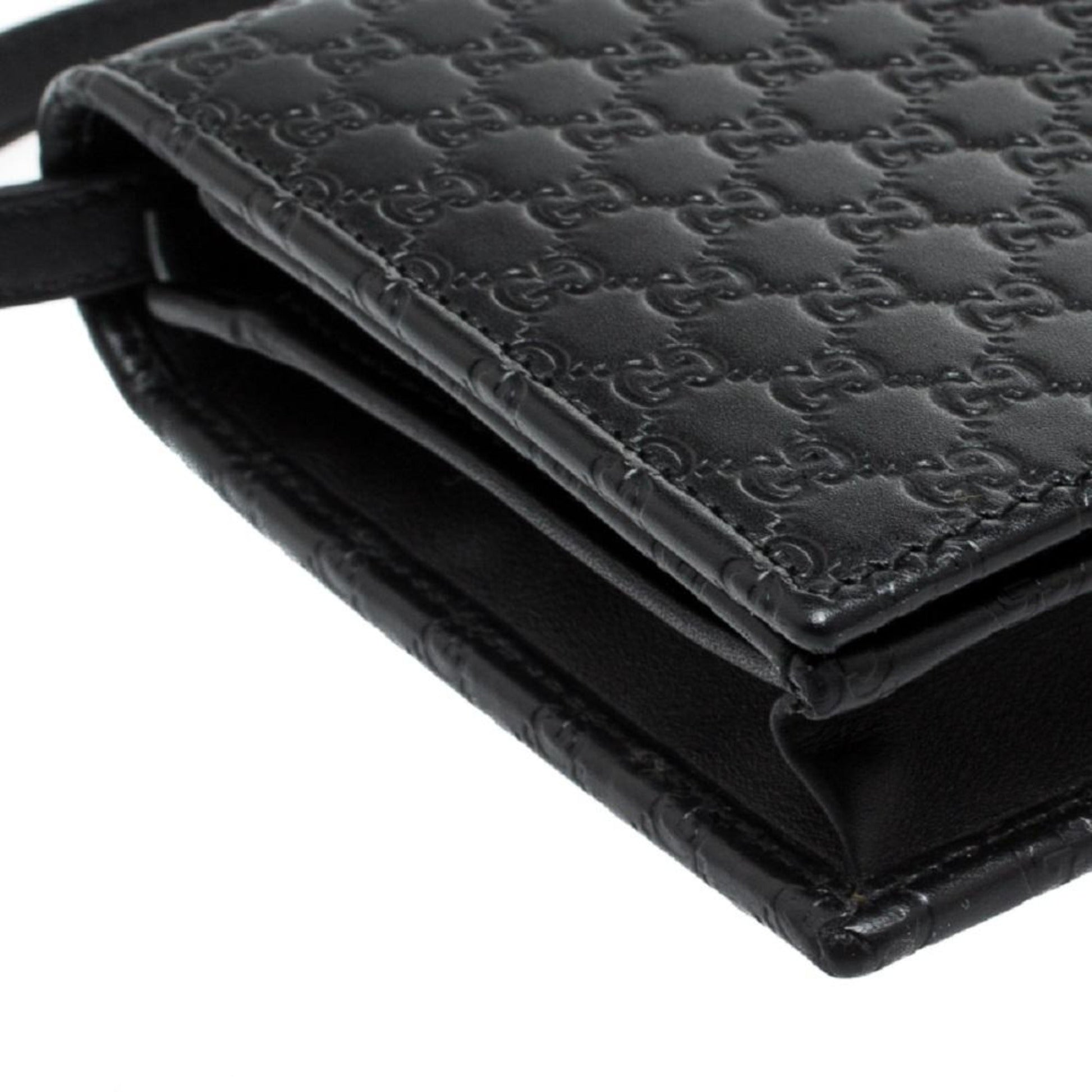 Gucci Microguccissima GG Wallet: Versatile Luxury in Black Leather