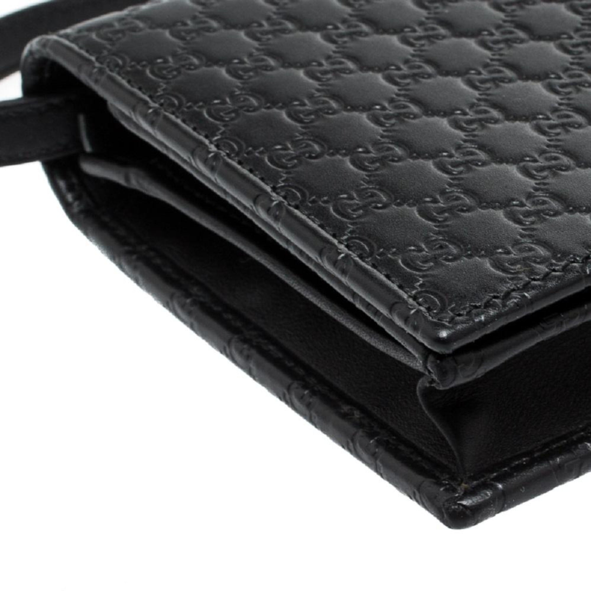 Gucci Microguccissima GG Wallet: Versatile Luxury in Black Leather
