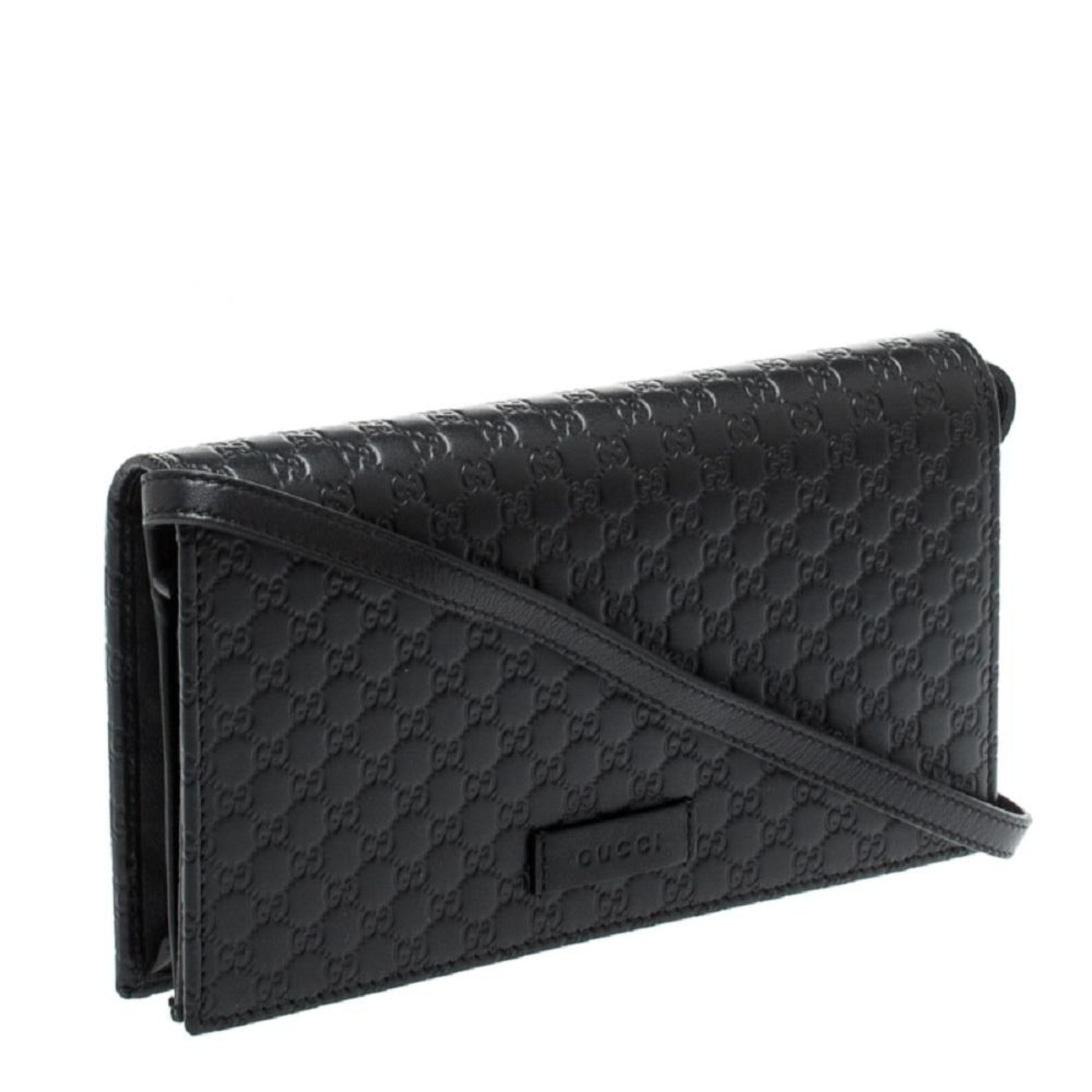 Gucci Microguccissima GG Wallet: Versatile Luxury in Black Leather