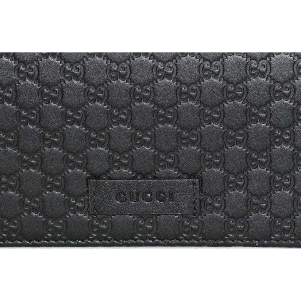 Gucci Microguccissima GG Wallet: Versatile Luxury in Black Leather