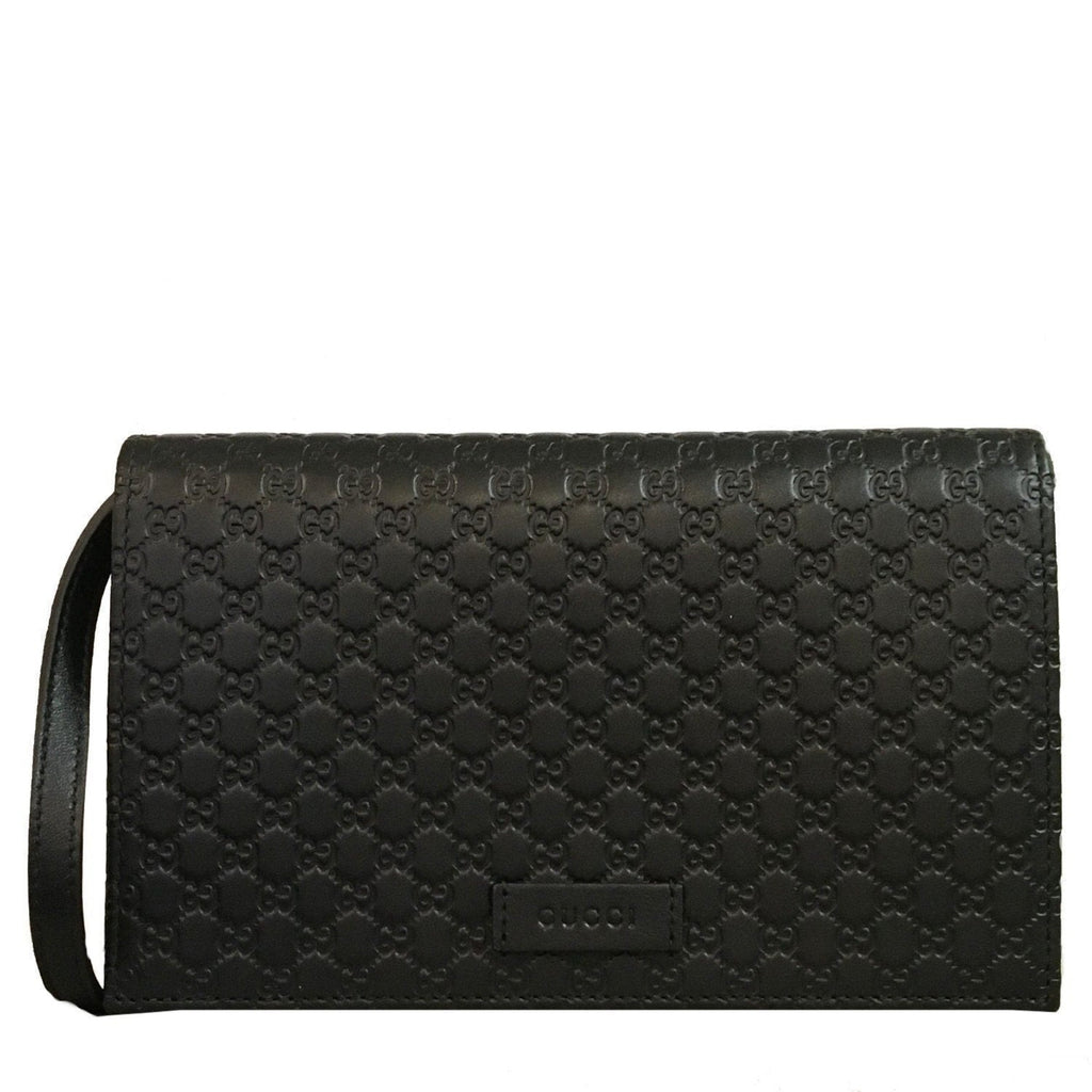 Gucci Microguccissima GG Wallet: Versatile Luxury in Black Leather