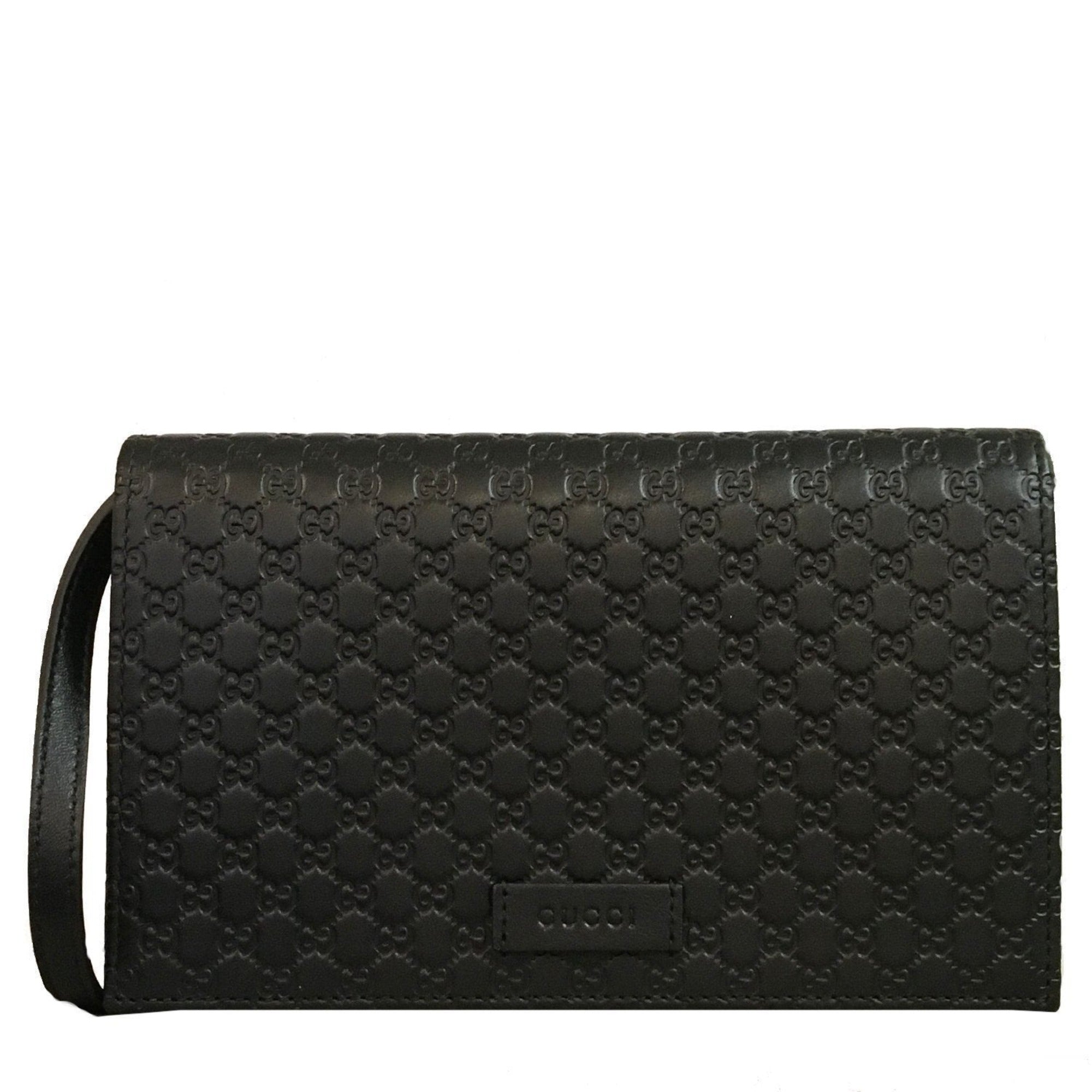 Gucci Microguccissima GG Wallet: Versatile Luxury in Black Leather