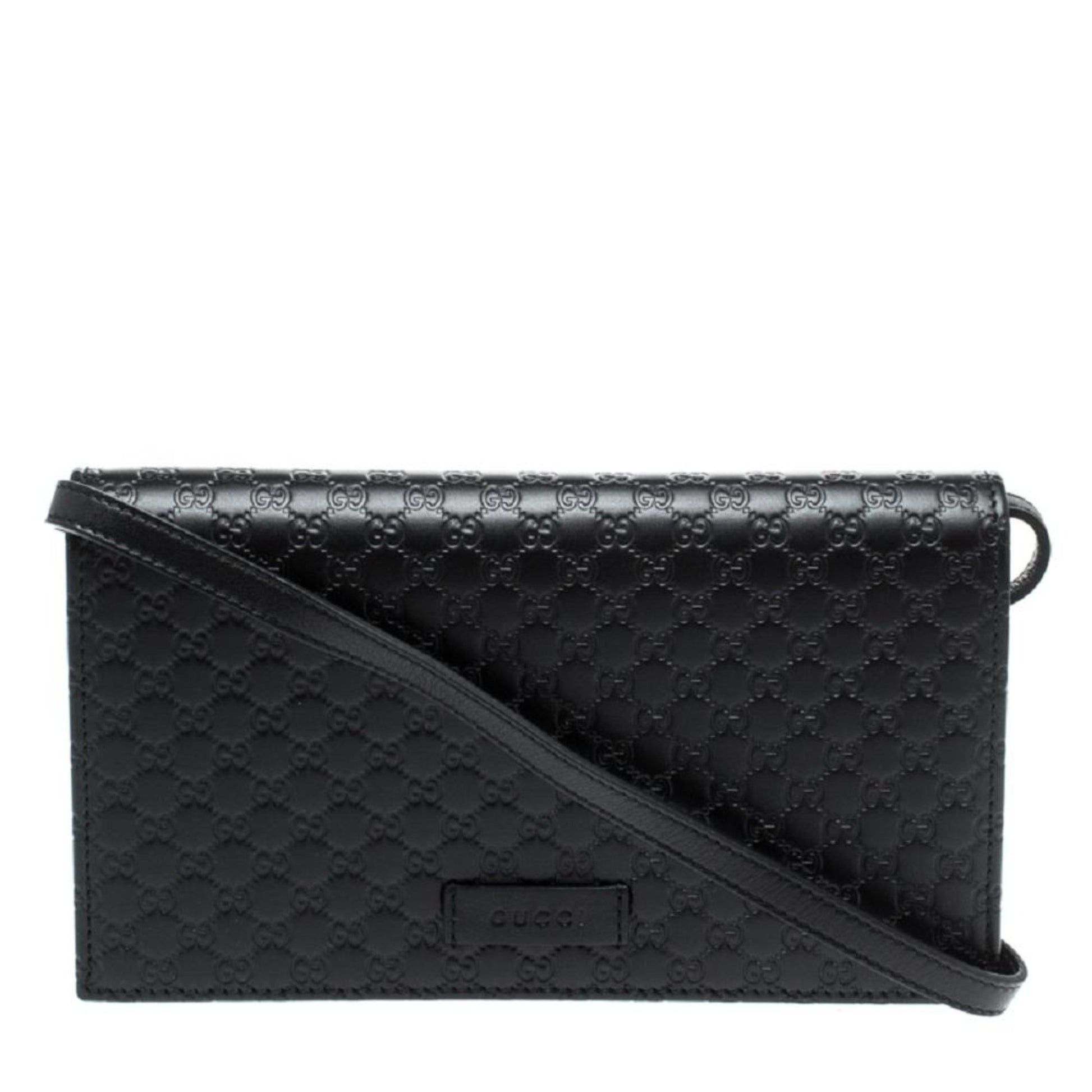 Gucci Microguccissima GG Wallet: Versatile Luxury in Black Leather