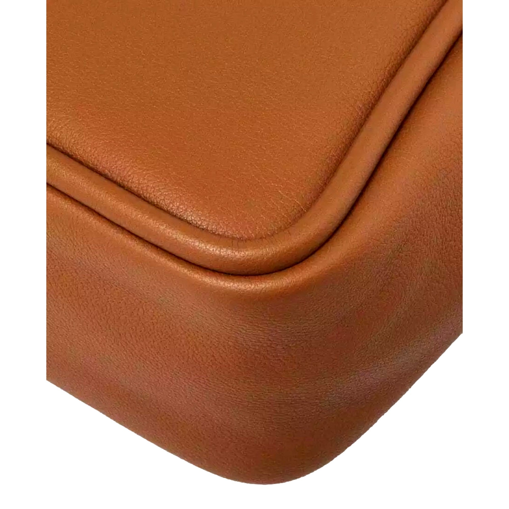 Prada Caramel Brown Leather Tote - Chic Italian Luxury Handbag