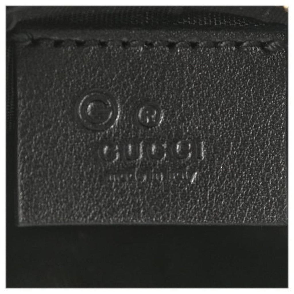 Gucci Micro GG Black Leather Key Case - Elegance Meets Practicality