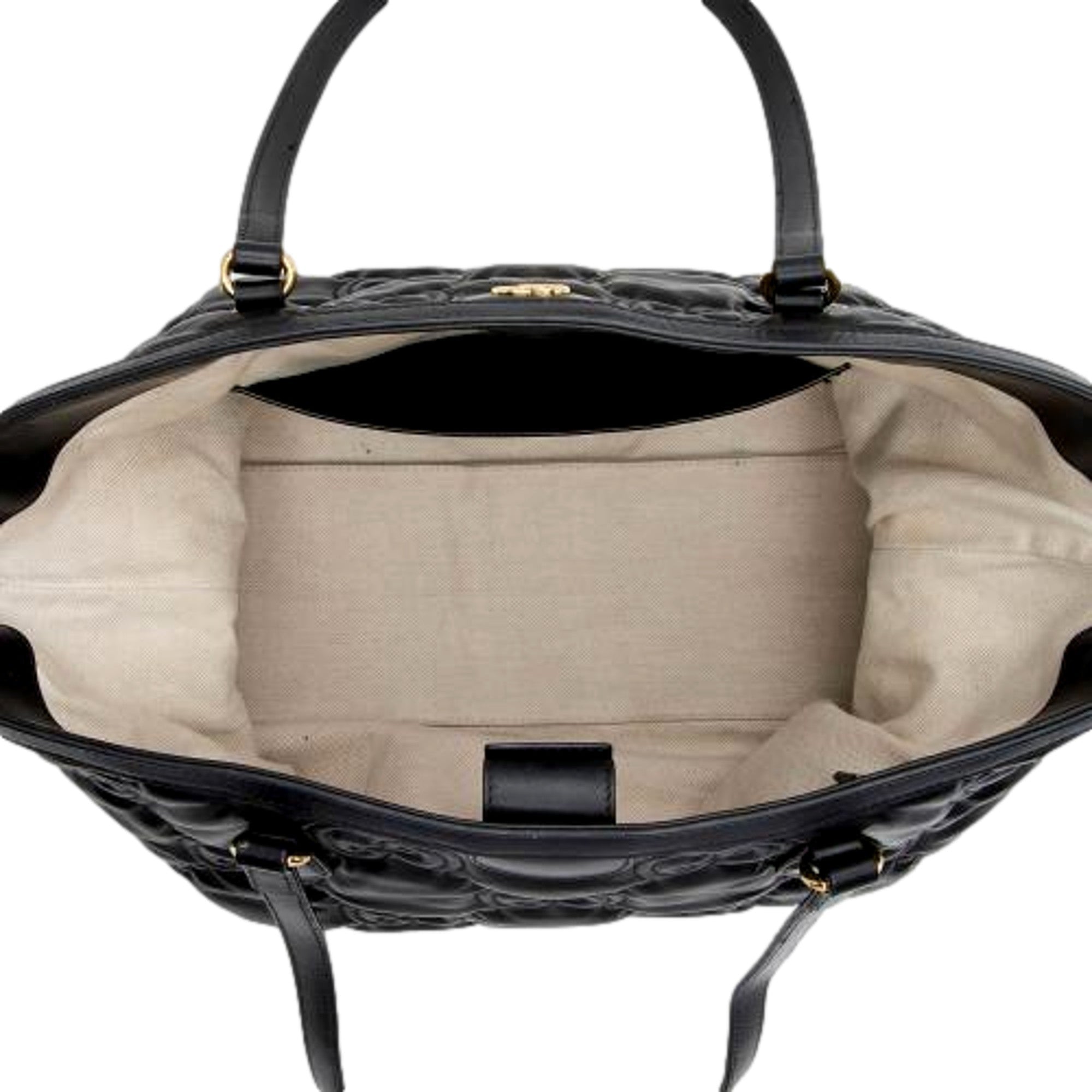 Gucci Black Tote: Elegant Women's Tote Bag with Iconic Style