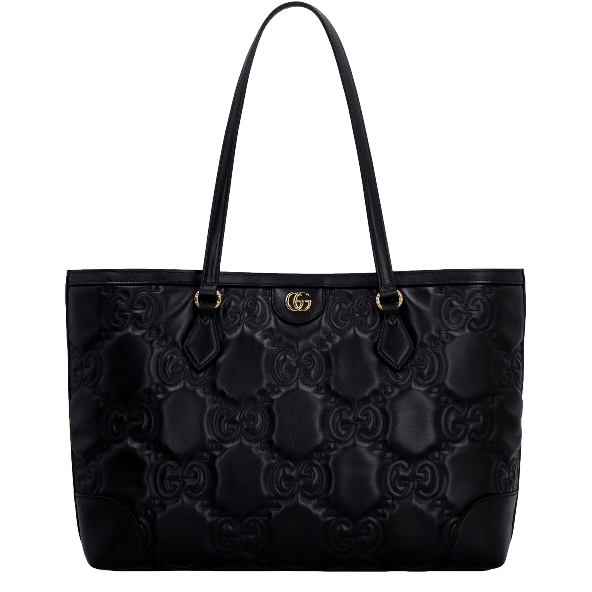 Gucci Black Tote: Elegant Women's Tote Bag with Iconic Style