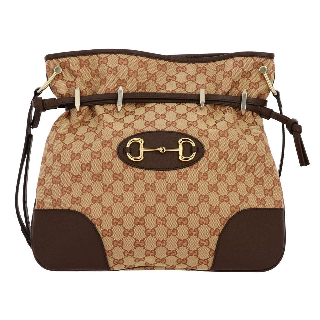 Gucci 1955 Beige Canvas Crossbody Bag - Timeless Elegance & Function