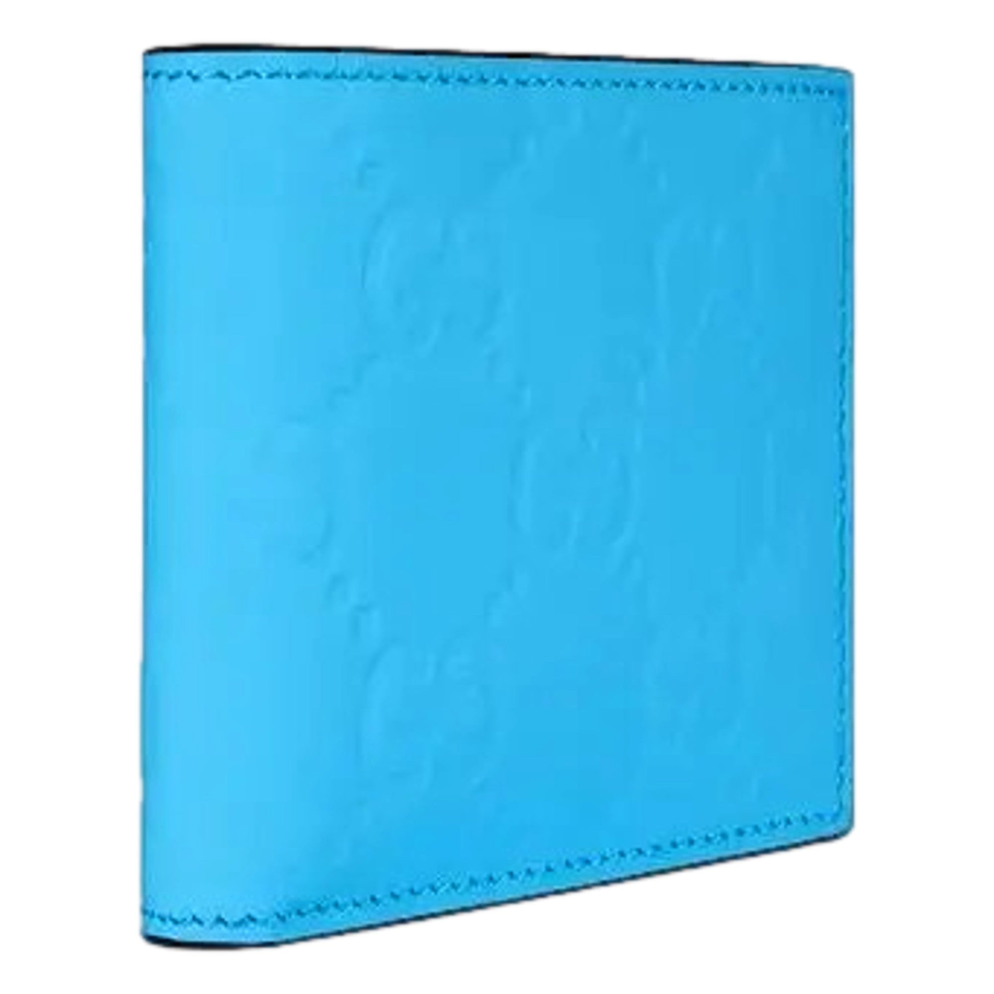 Gucci GG Neon Blue Bifold Wallet: Luxury Meets Modern Design