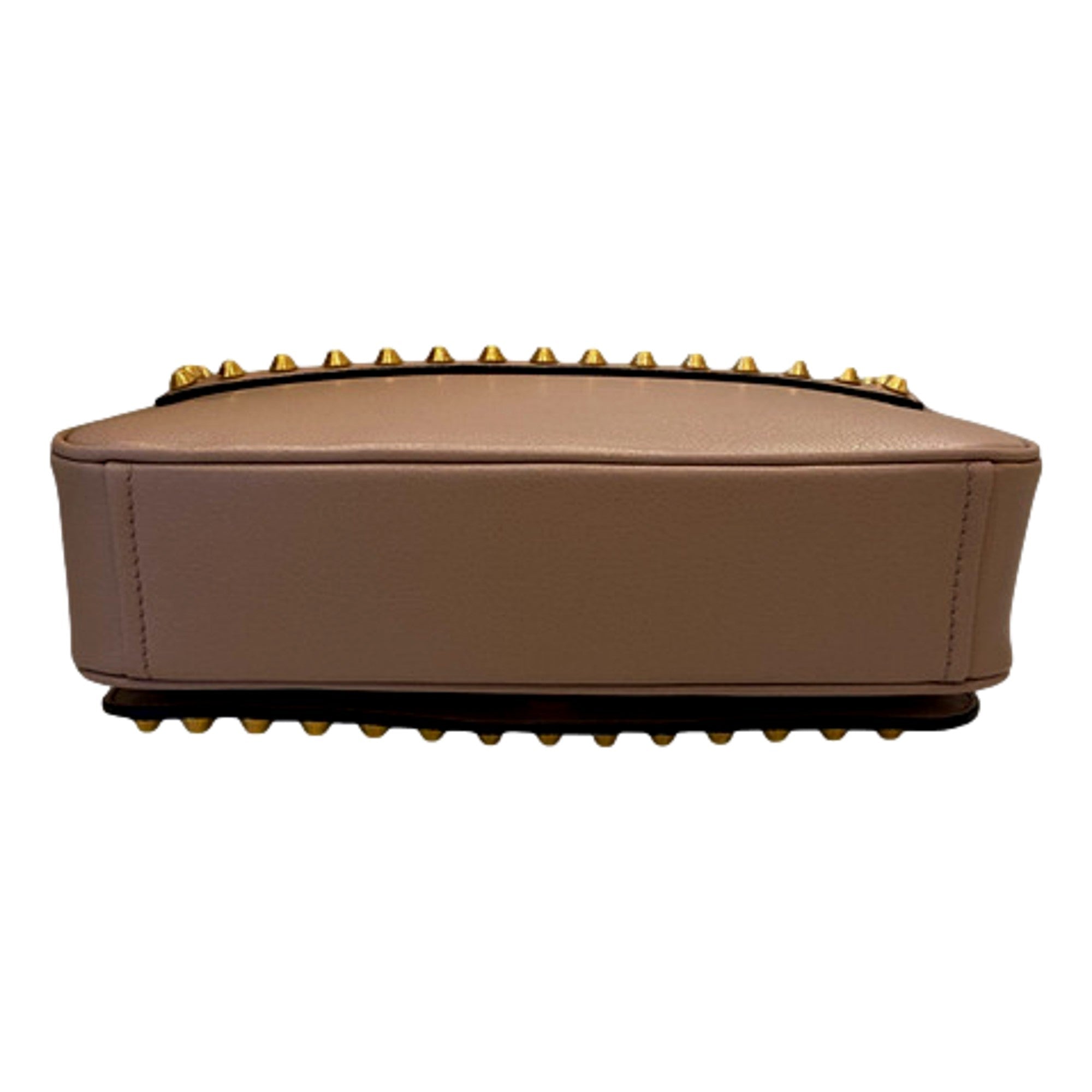 Gold Studded Bag: Prada Crossbody Bag in Beige for Year-Round Style