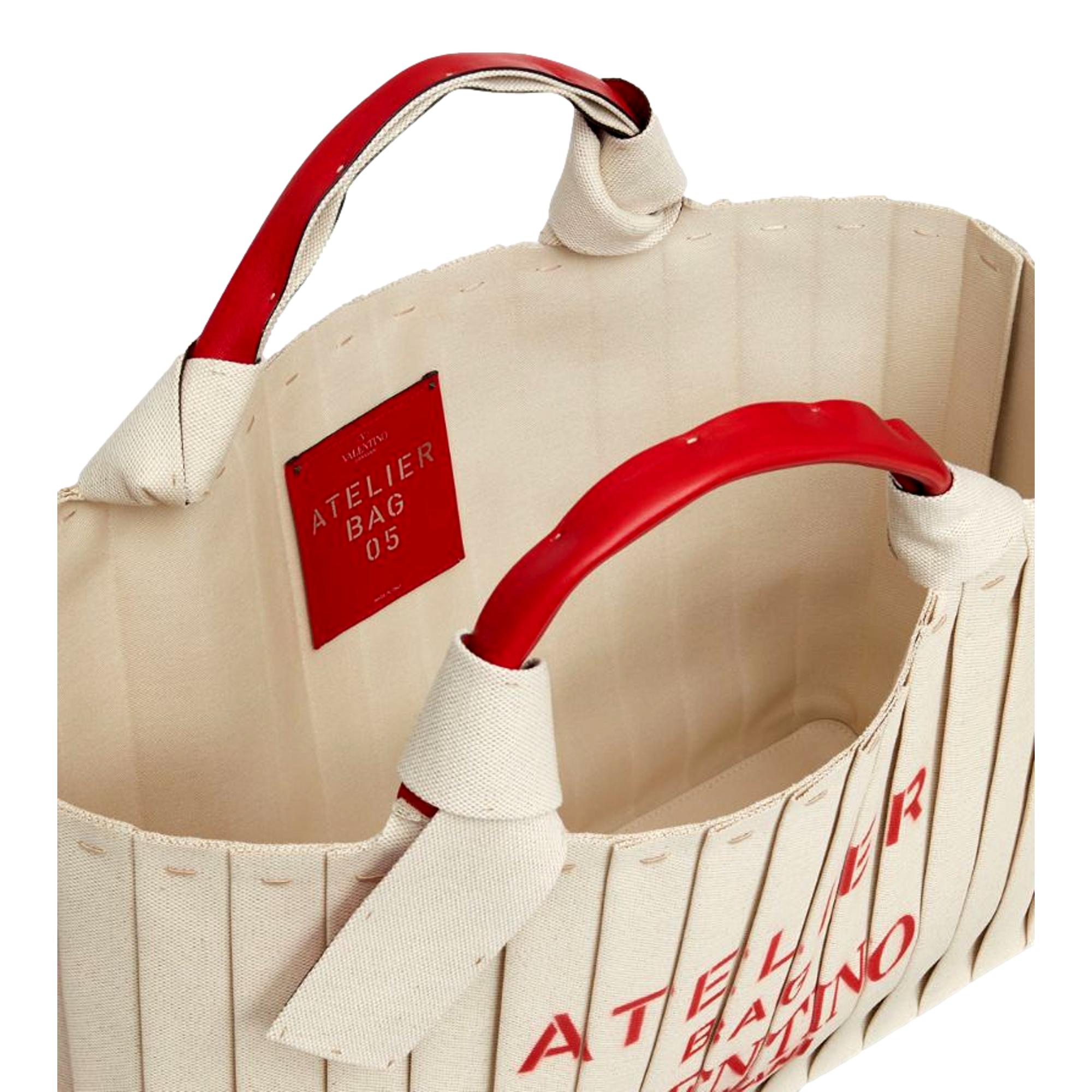 Valentino Garavani Sac Atelier Tote: Stylish & Functional Canvas Bag