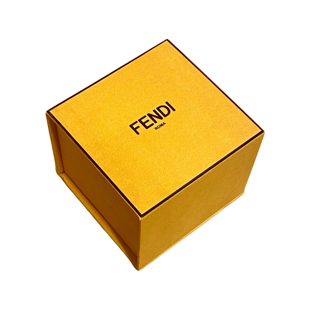 Fendi Brandy Leather Gold Bracelet - Elegant Medium Wrist Accessory