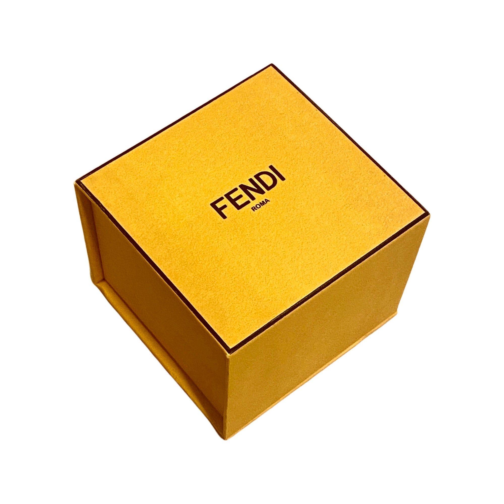 Fendi Brandy Leather Gold Bracelet - Elegant Medium Wrist Accessory