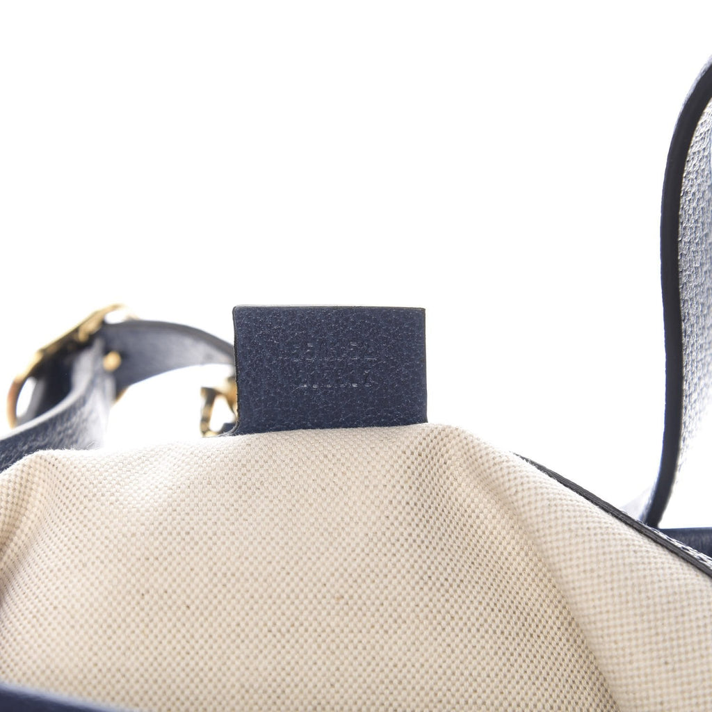 Gucci Jackie Flora Canvas Hobo Bag - Chic White & Blue Elegance