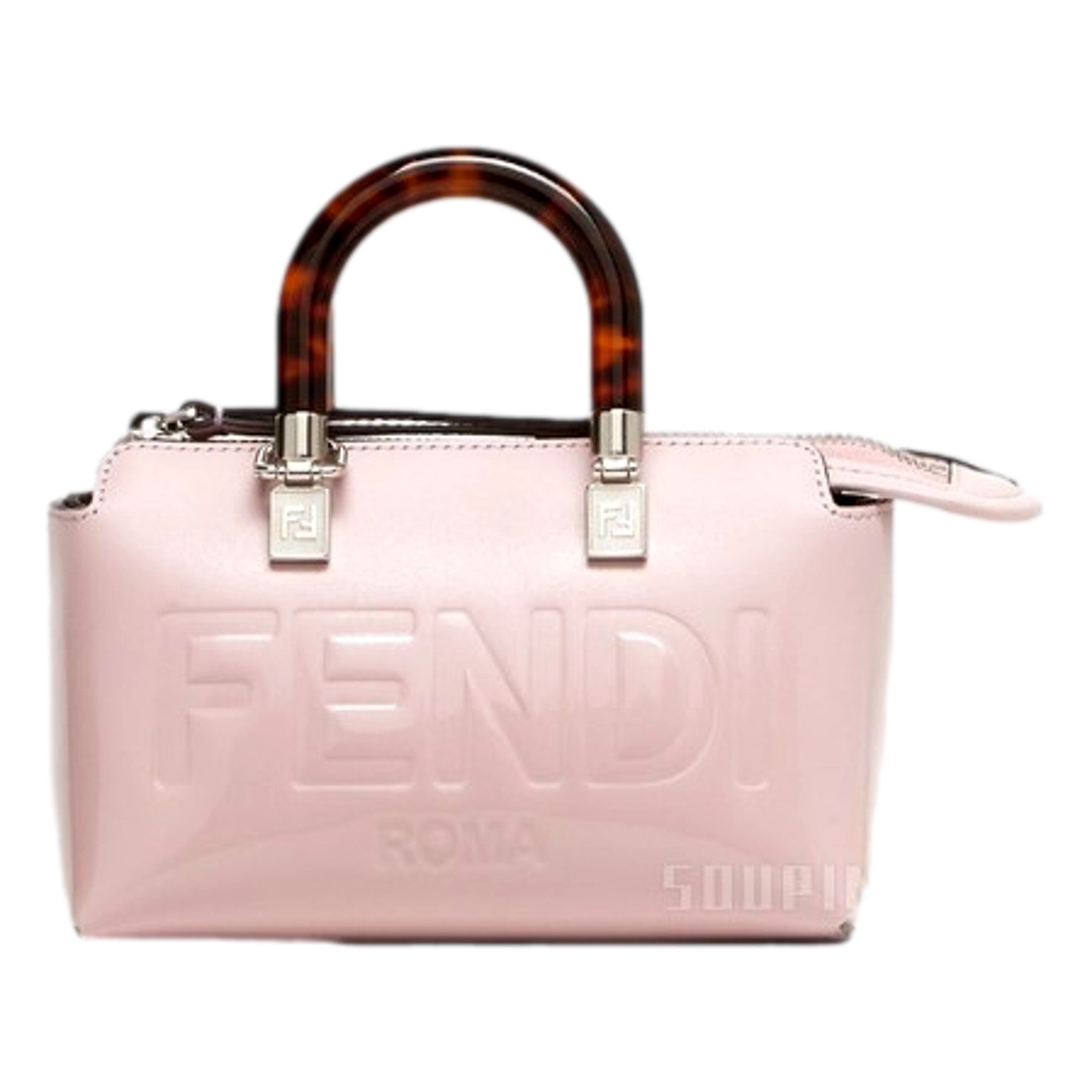 Elegant Fendi Mini Bag - Pink Small Bag in Patent Leather