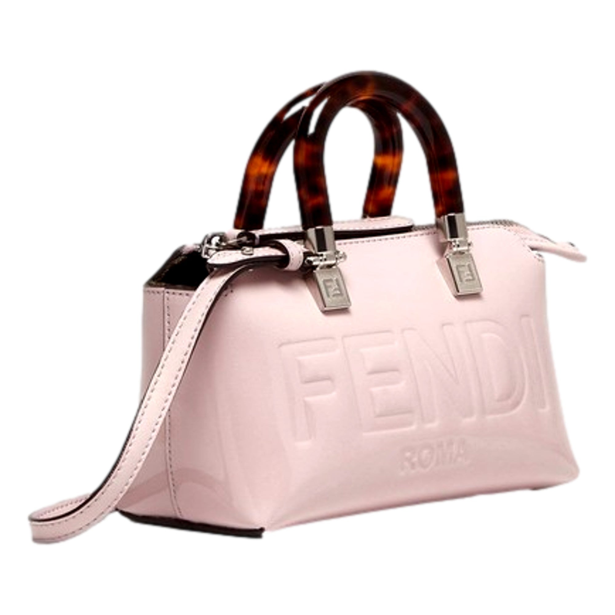 Elegant Fendi Mini Bag - Pink Small Bag in Patent Leather