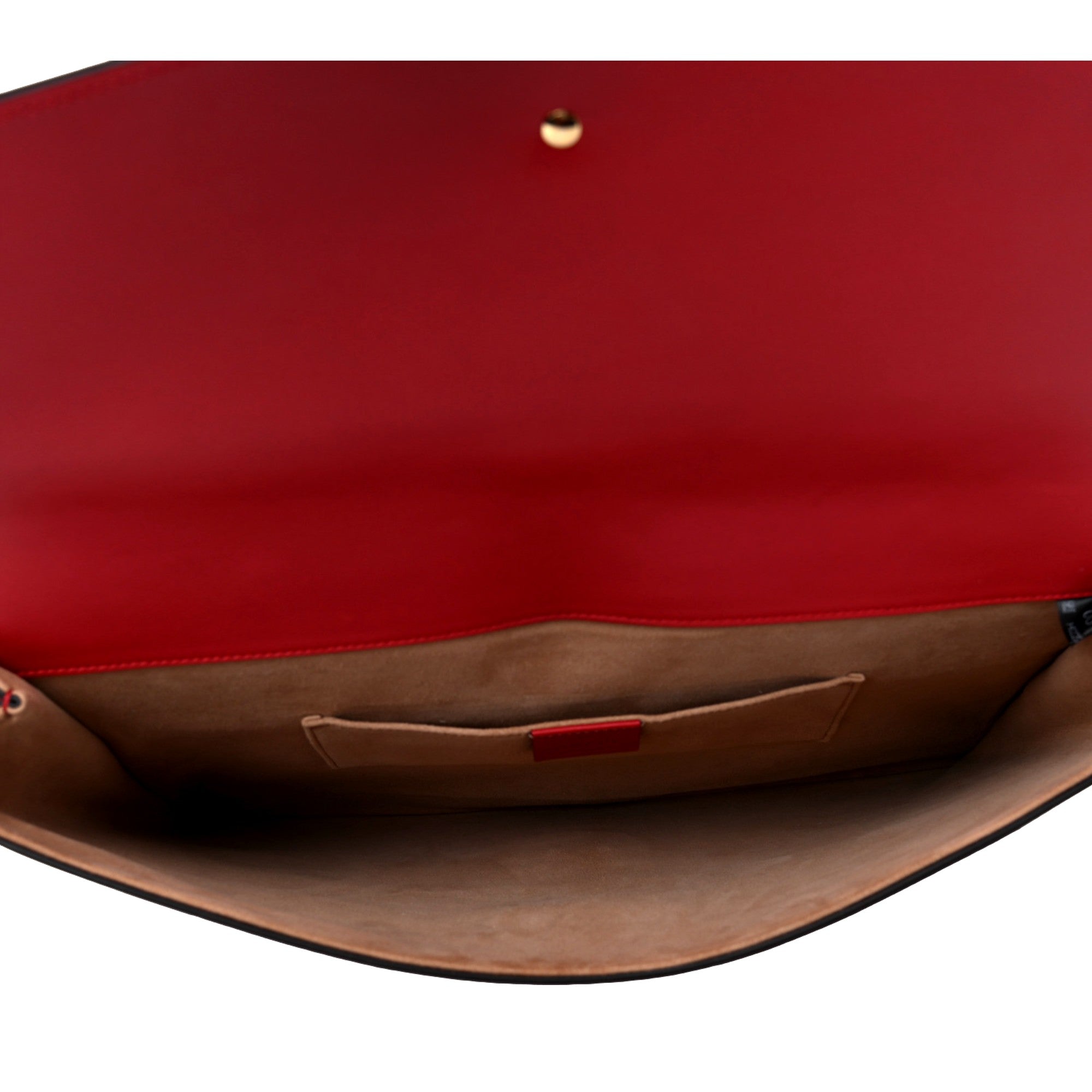 Used Gucci Red Clutch Bag: Elegant Maxi Sylvie for Style Lovers