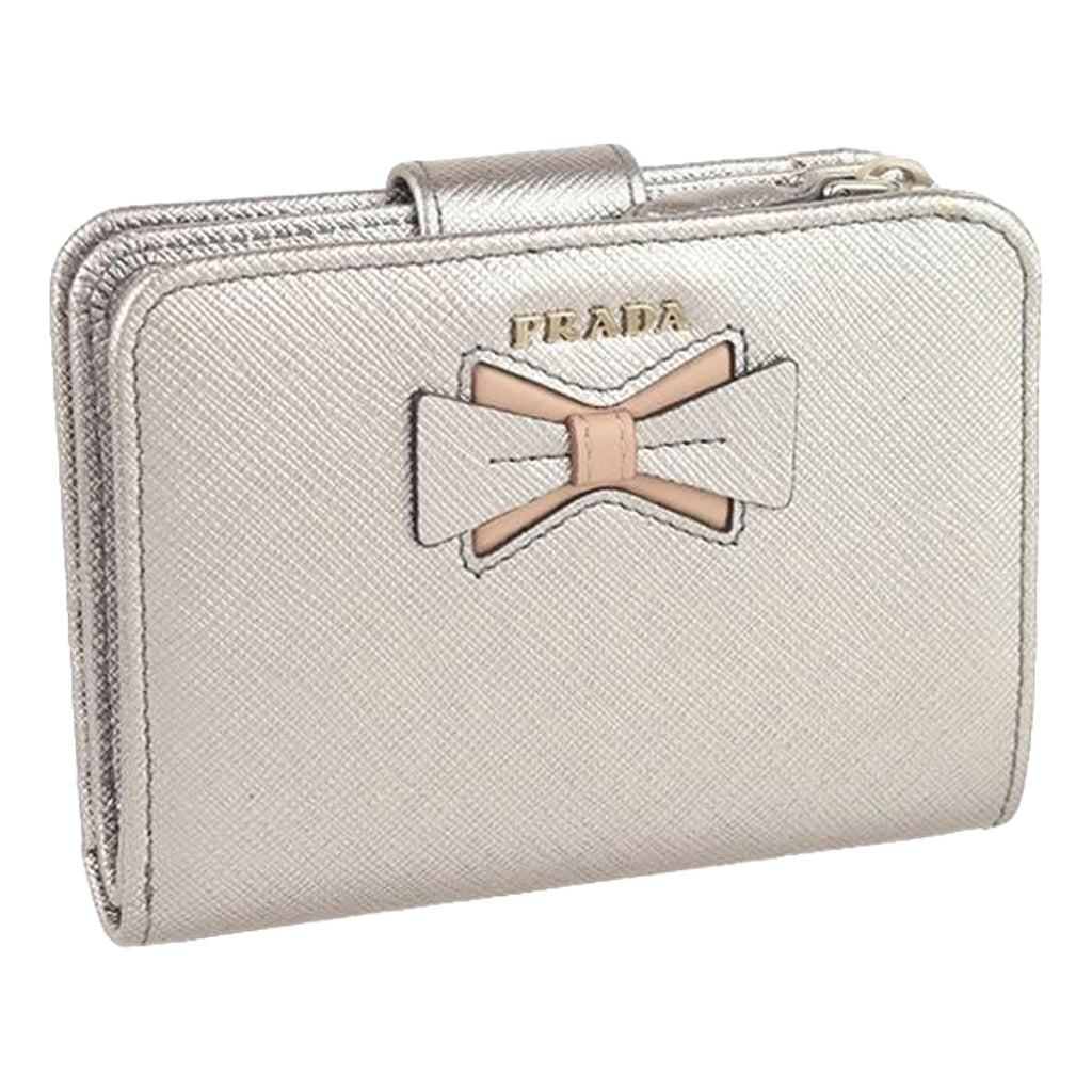 Prada Wallet with Luxurious Leather & Zipper Coin Pouch - Shop Now