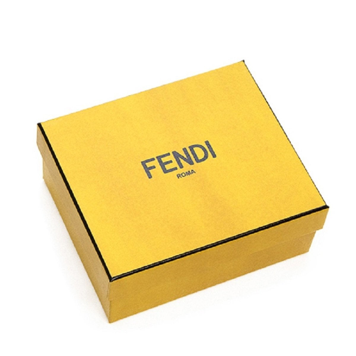 Fendi Roma Card Case Wallet: Elegant Black Leather, Perfect for All